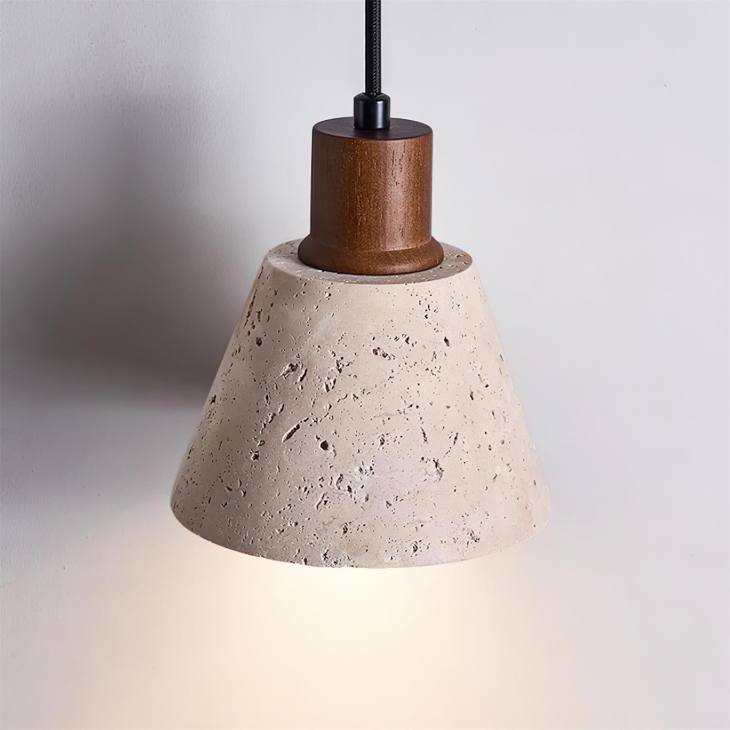 Caven Pendant Light Travertine Cluster-Neutral Decor