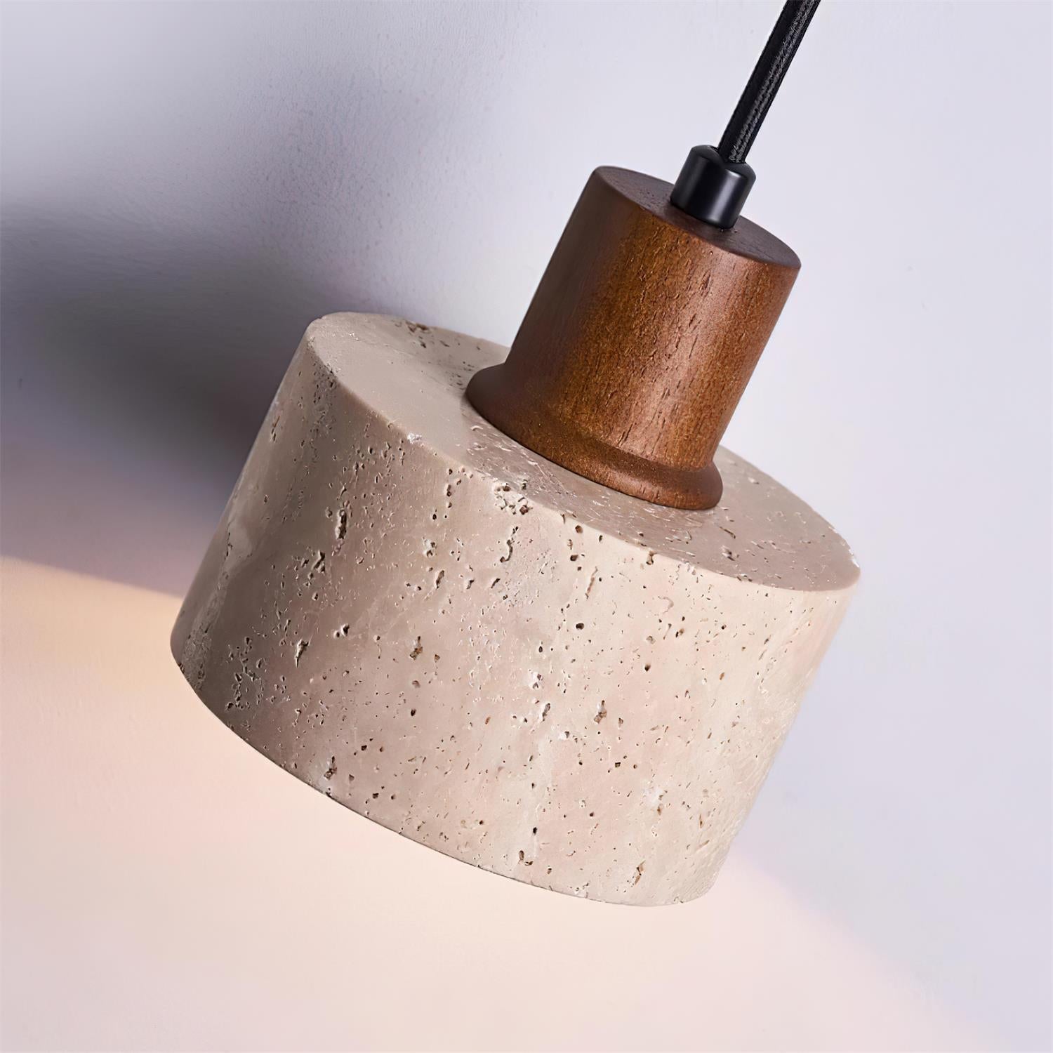 Caven Pendant Light Travertine Cluster-Neutral Decor