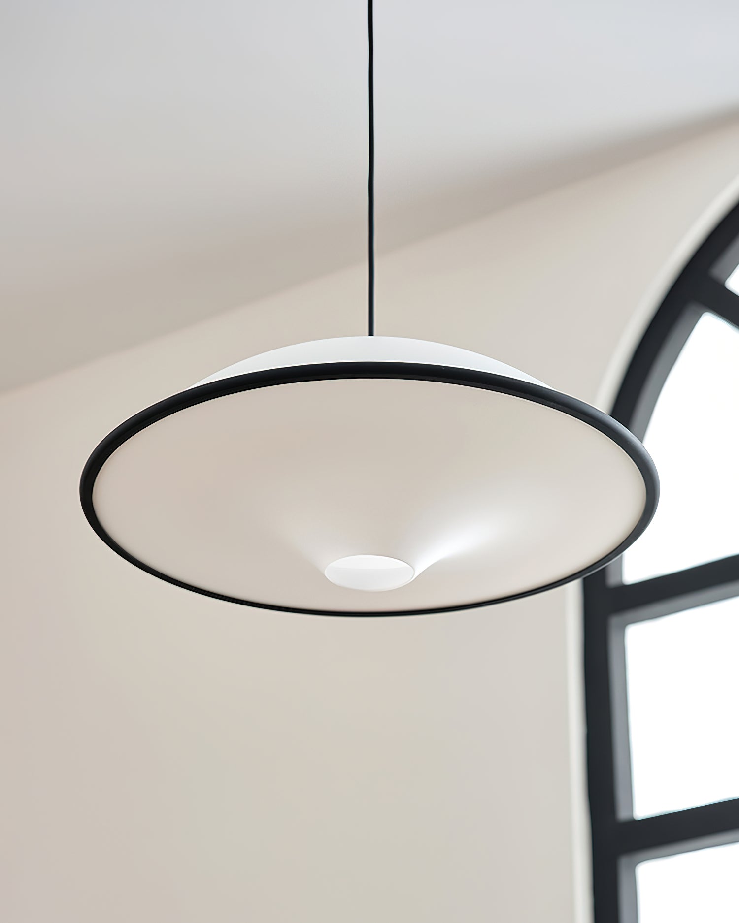 Veda Modern Acrylic Pendant Light-Neutral Decor