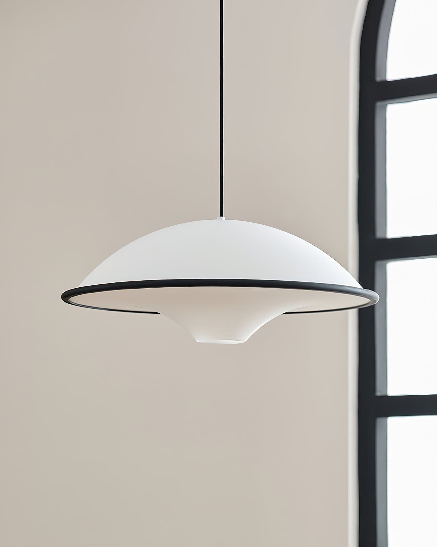 Veda Modern Acrylic Pendant Light-Neutral Decor