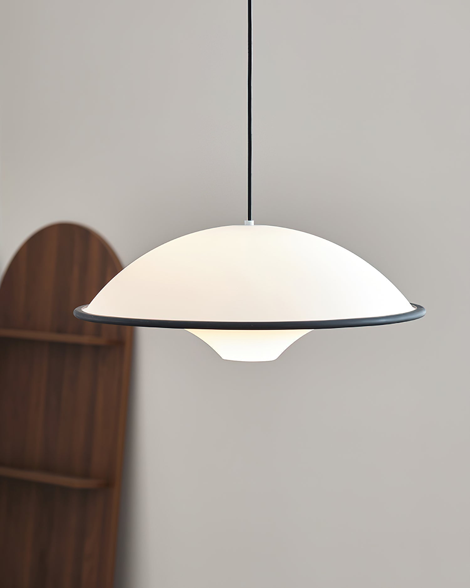 Veda Modern Acrylic Pendant Light-Neutral Decor