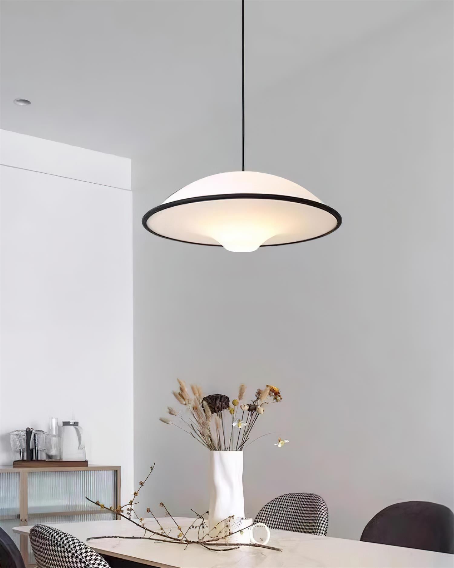Veda Modern Acrylic Pendant Light-Neutral Decor
