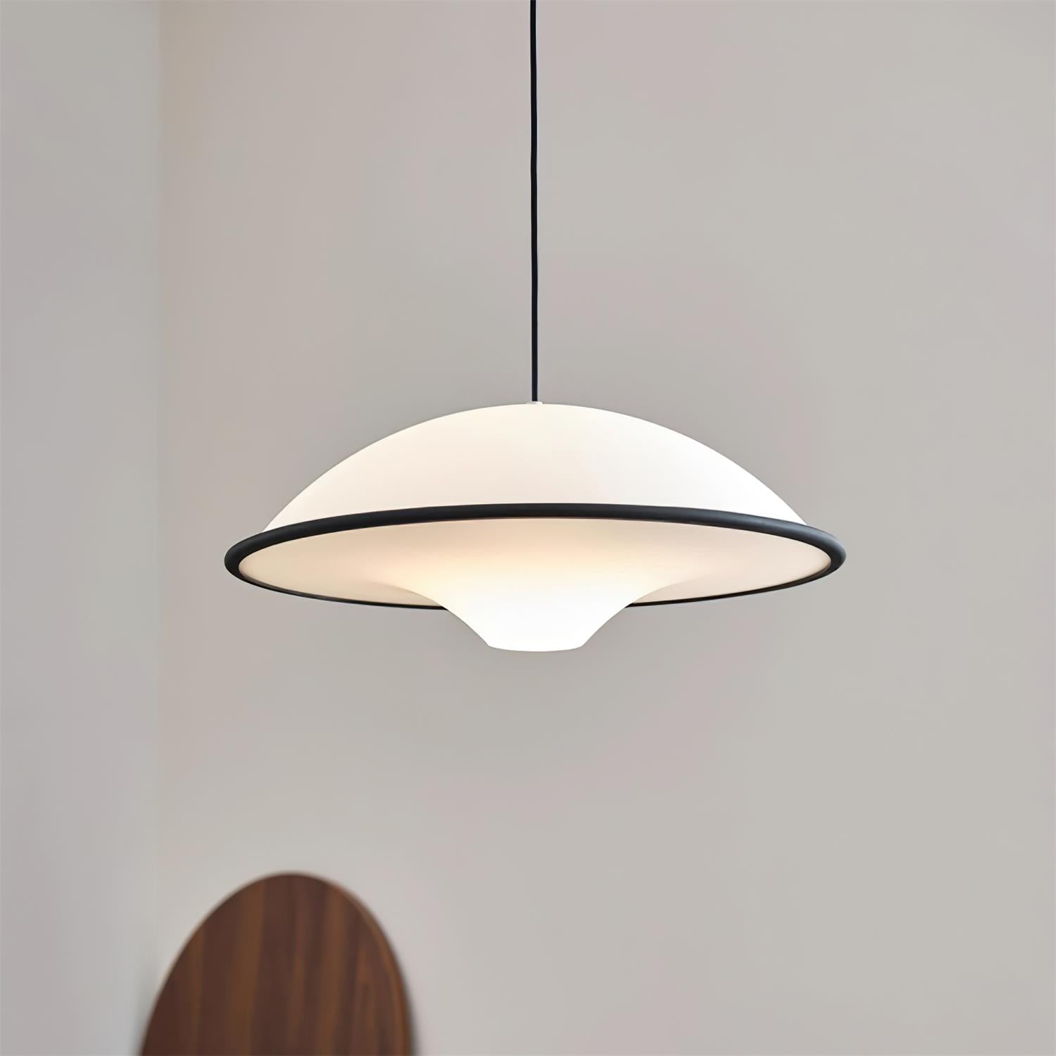 Veda Modern Acrylic Pendant Light-Neutral Decor
