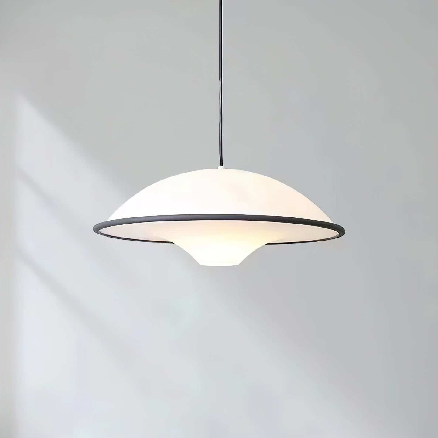 Veda Modern Acrylic Pendant Light-Neutral Decor