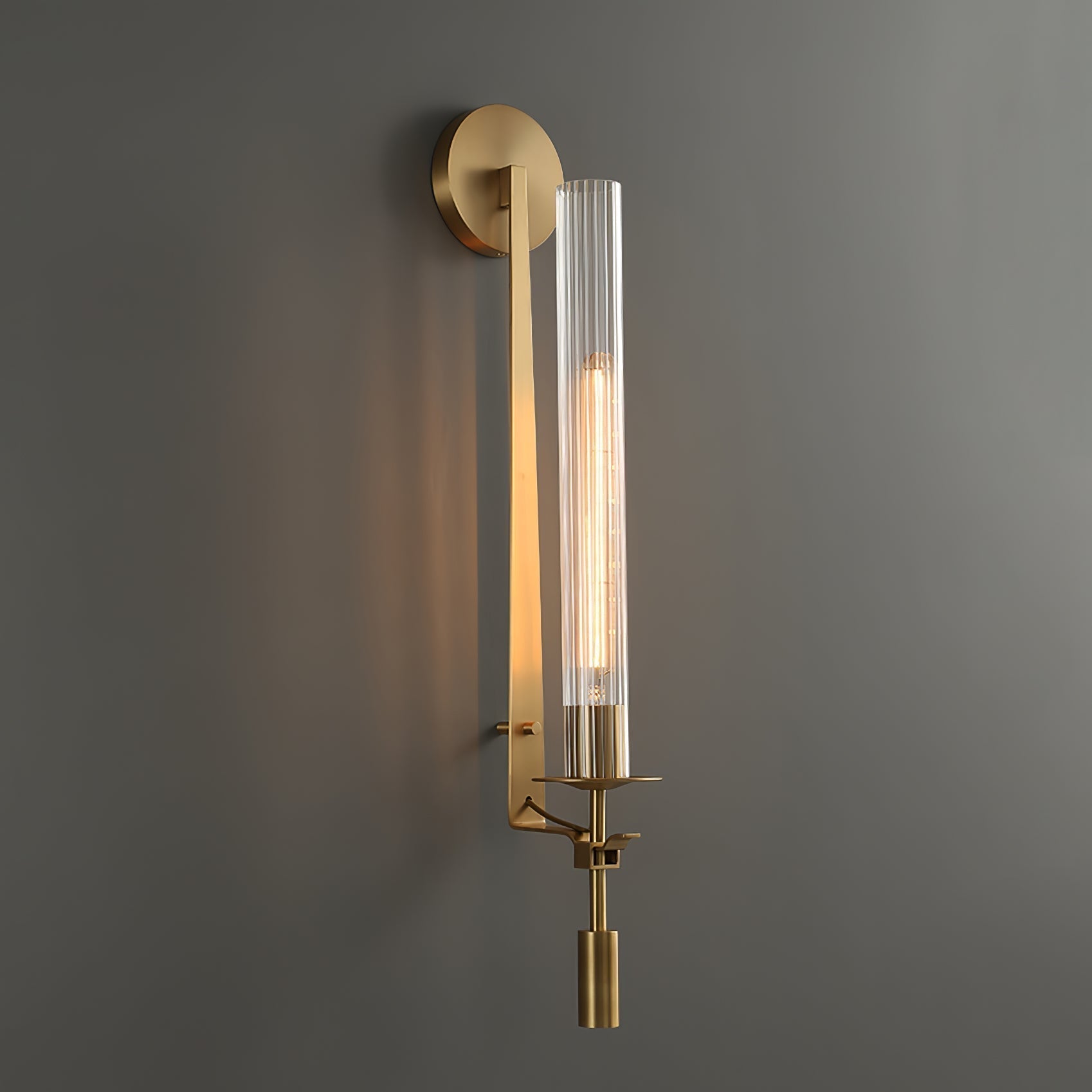 Lucian Indoor Wall Lamp Glass Farmhouse - Neutralighting