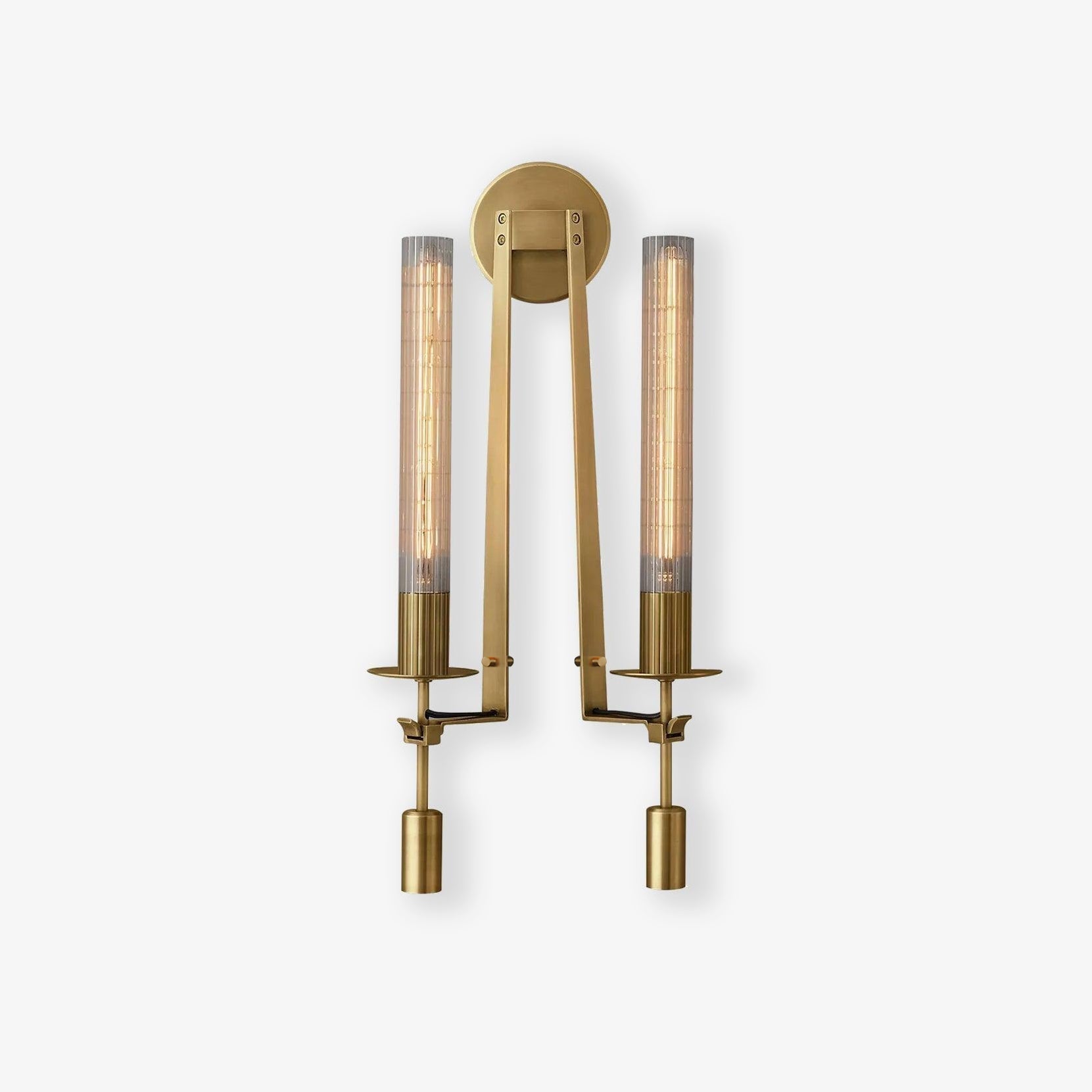 Lucian Indoor Wall Lamp Glass Farmhouse - Neutralighting
