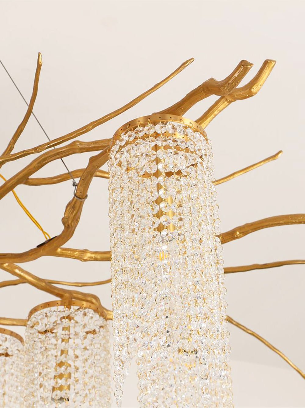 Avvariel Organic Brass Chandelier-Neutral Decor