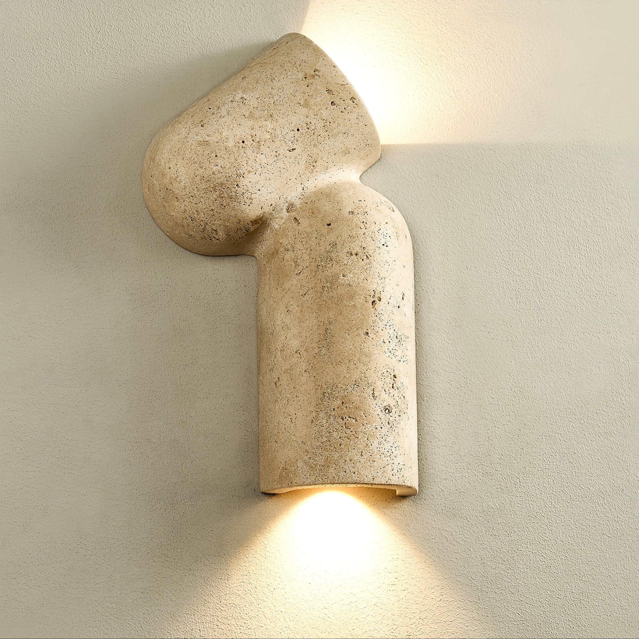 Valoreth Travertine Wall Light-Neutral Decor