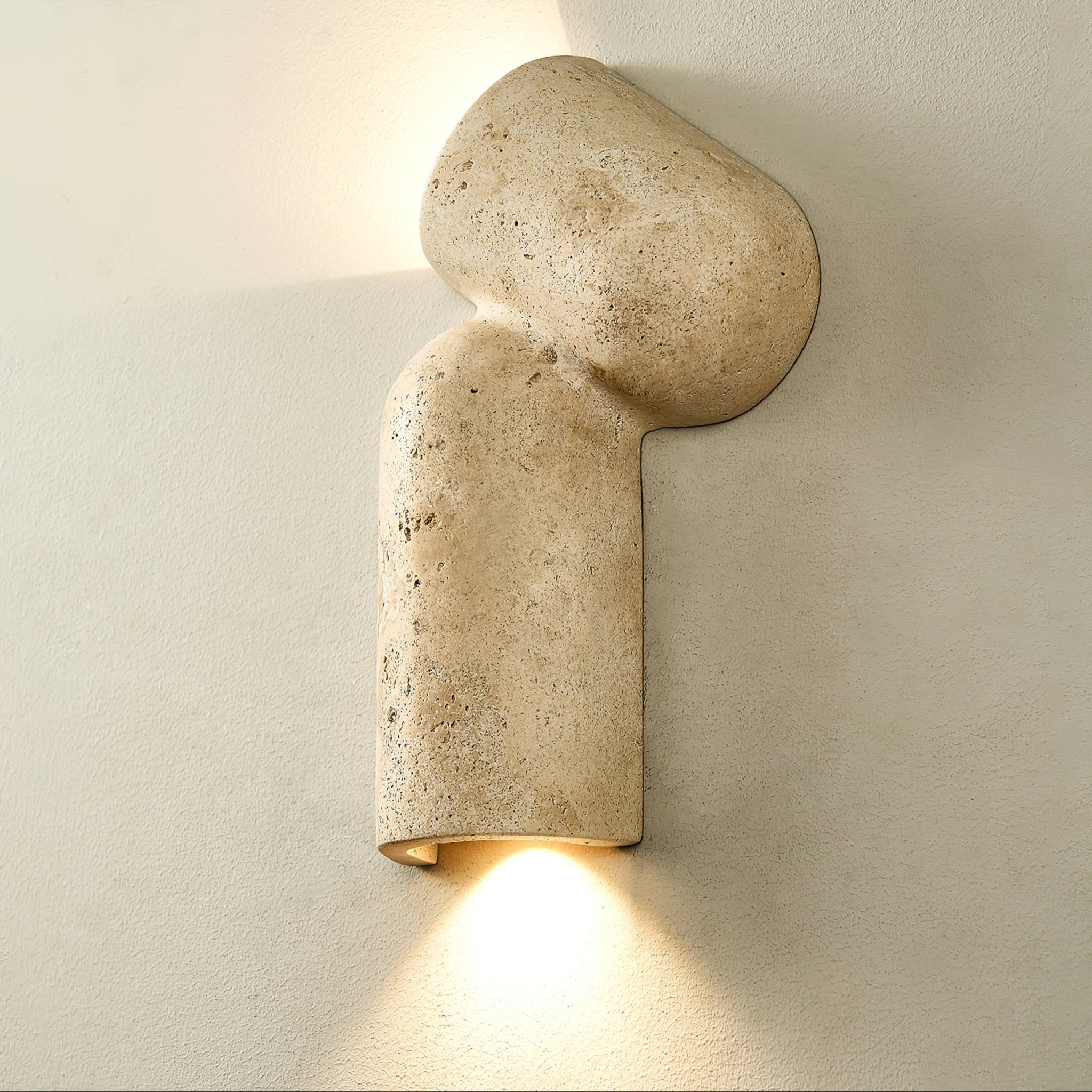 Valoreth Travertine Wall Light-Neutral Decor