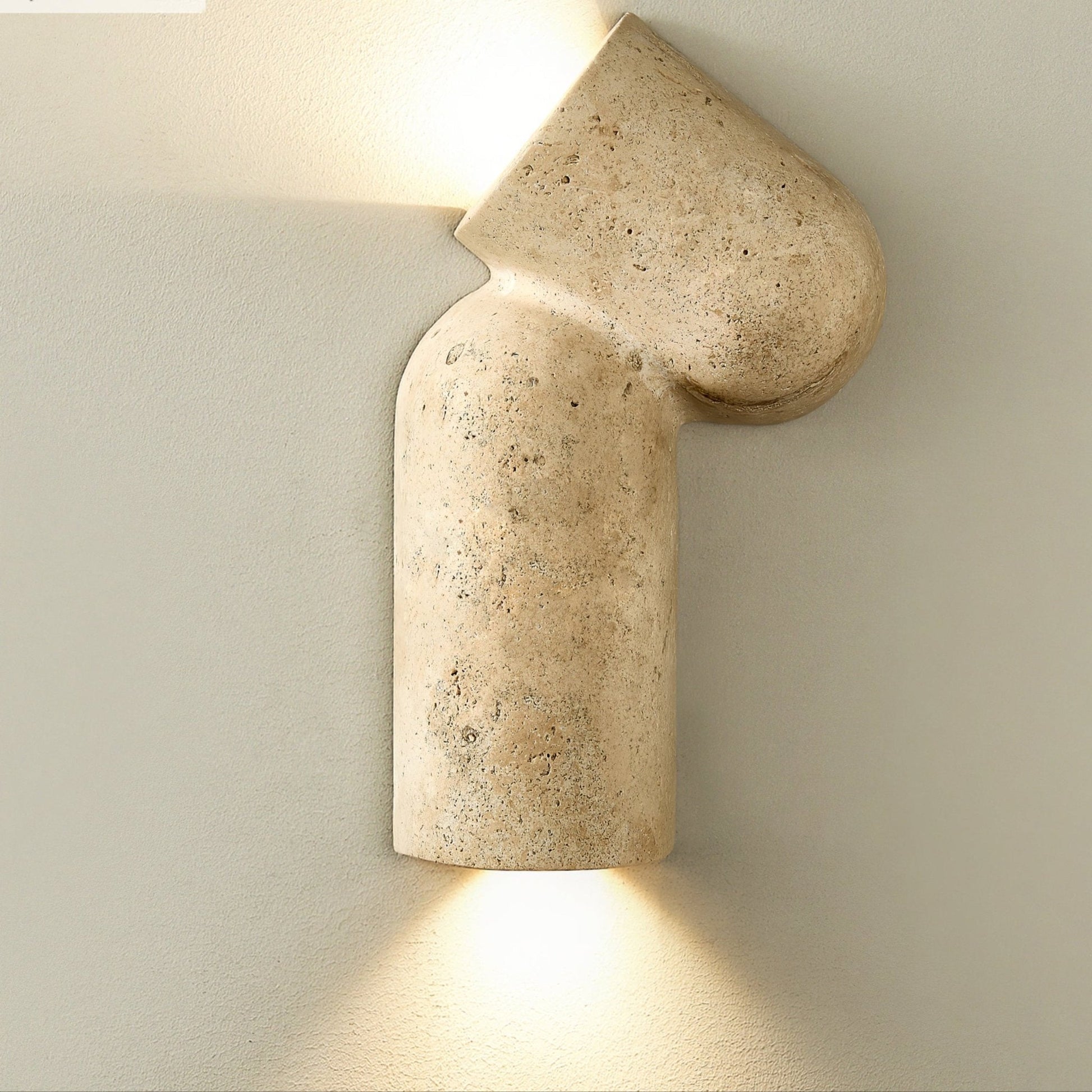 Valoreth Travertine Wall Light-Neutral Decor