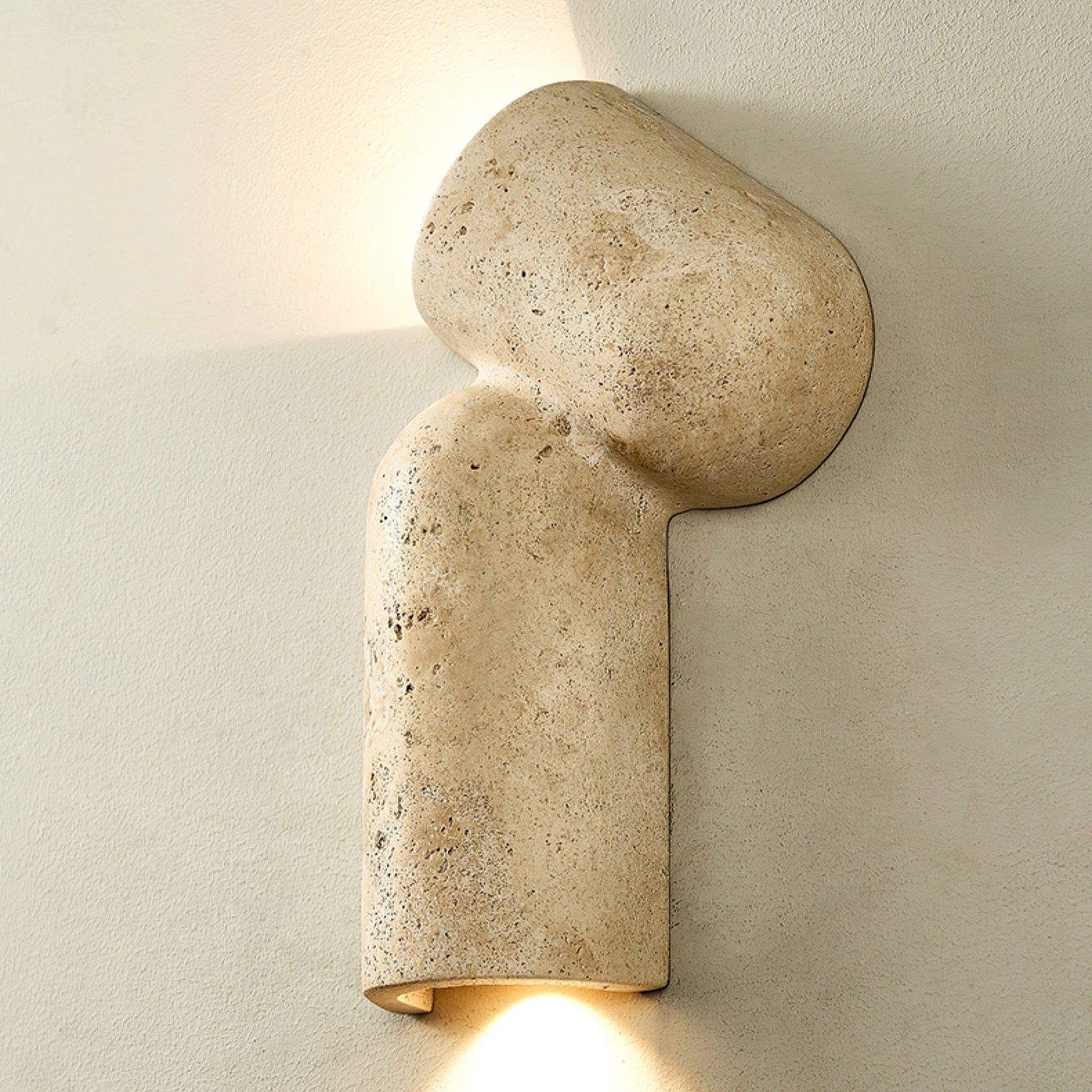 Valoreth Travertine Wall Light-Neutral Decor