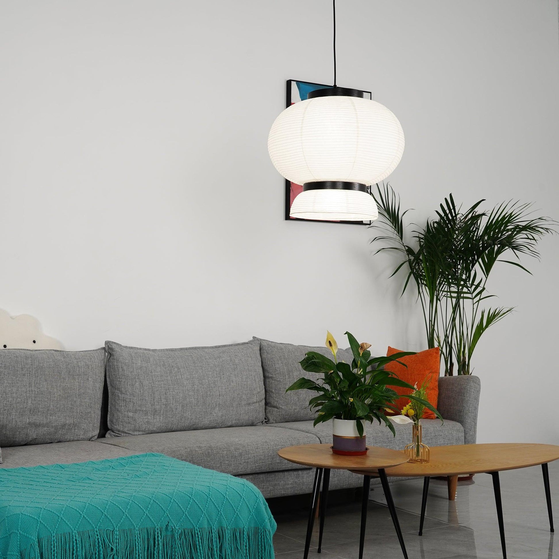 Quinvel Paper Scandinavian Pendant Lamp-Neutral Decor