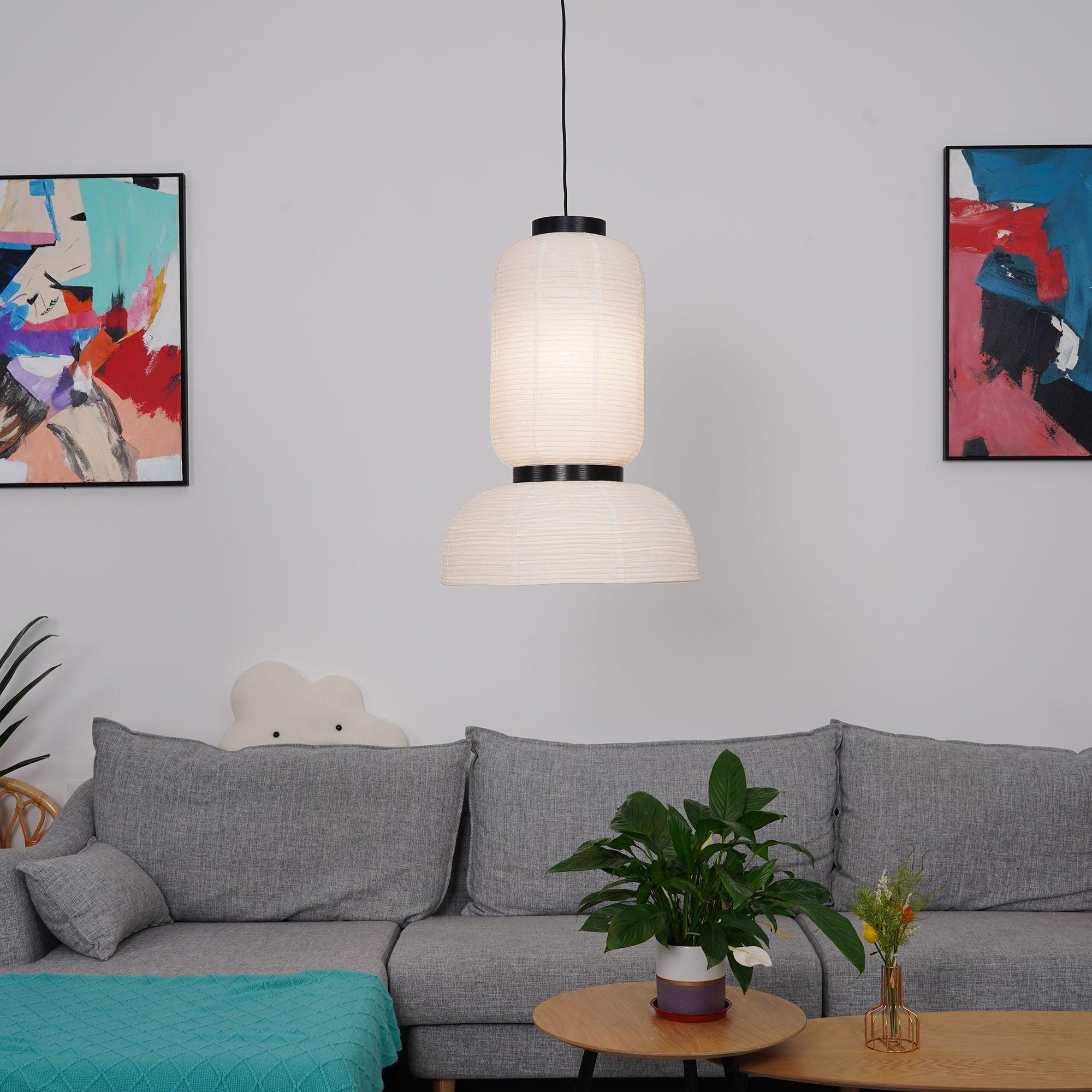 Quinvel Paper Scandinavian Pendant Lamp-Neutral Decor