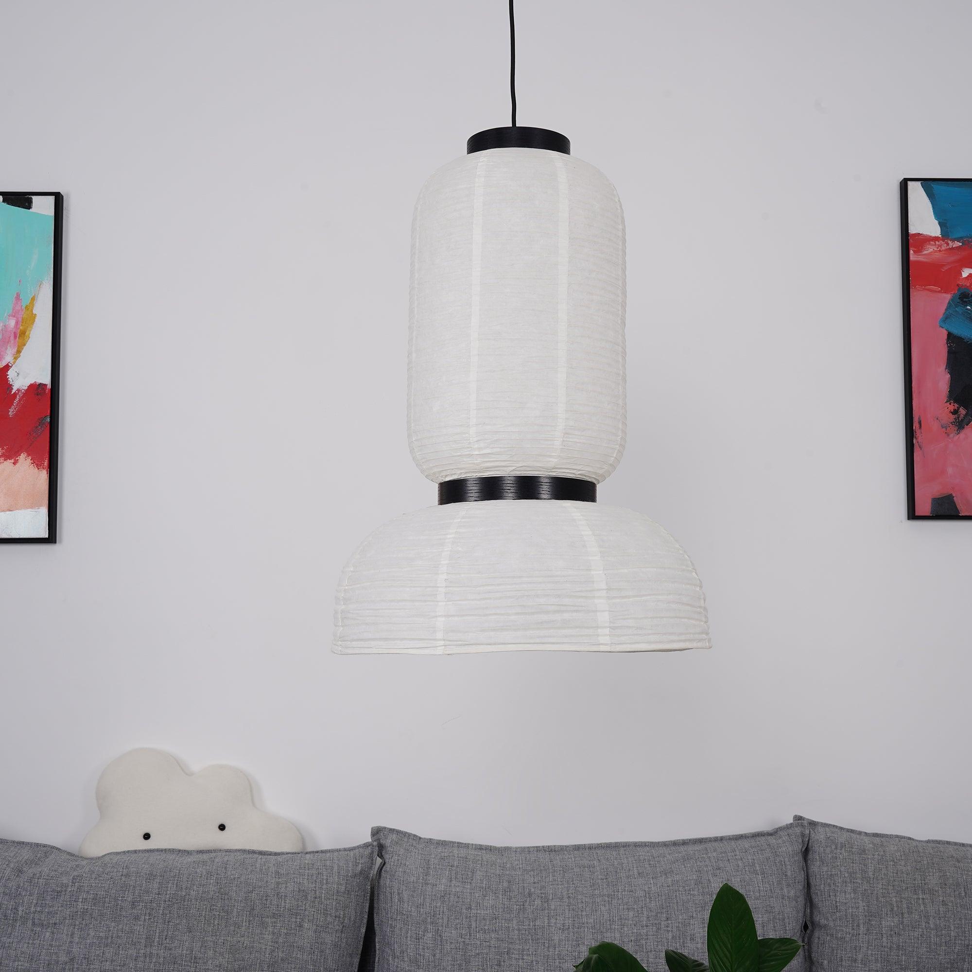 Quinvel Paper Scandinavian Pendant Lamp-Neutral Decor