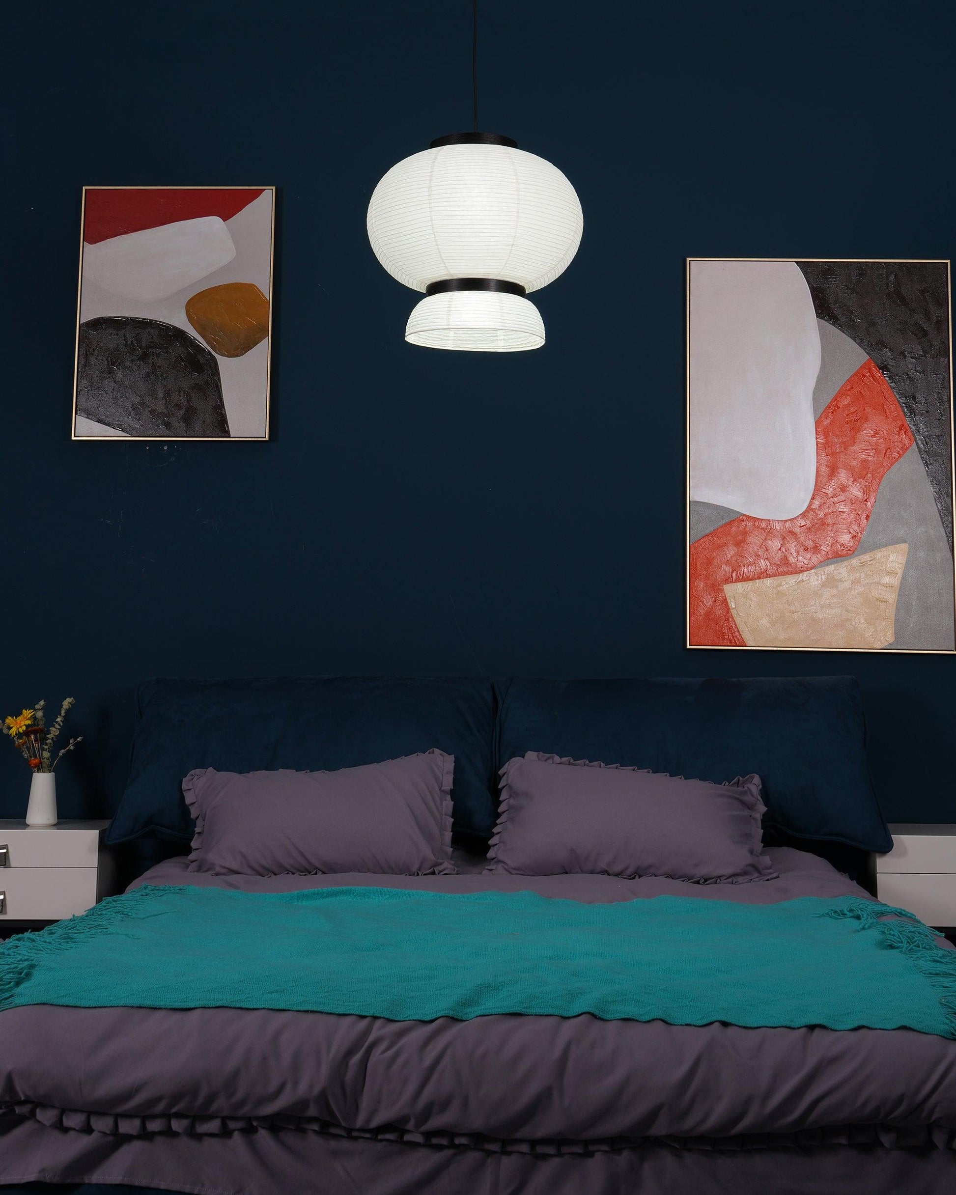 Quinvel Paper Scandinavian Pendant Lamp-Neutral Decor