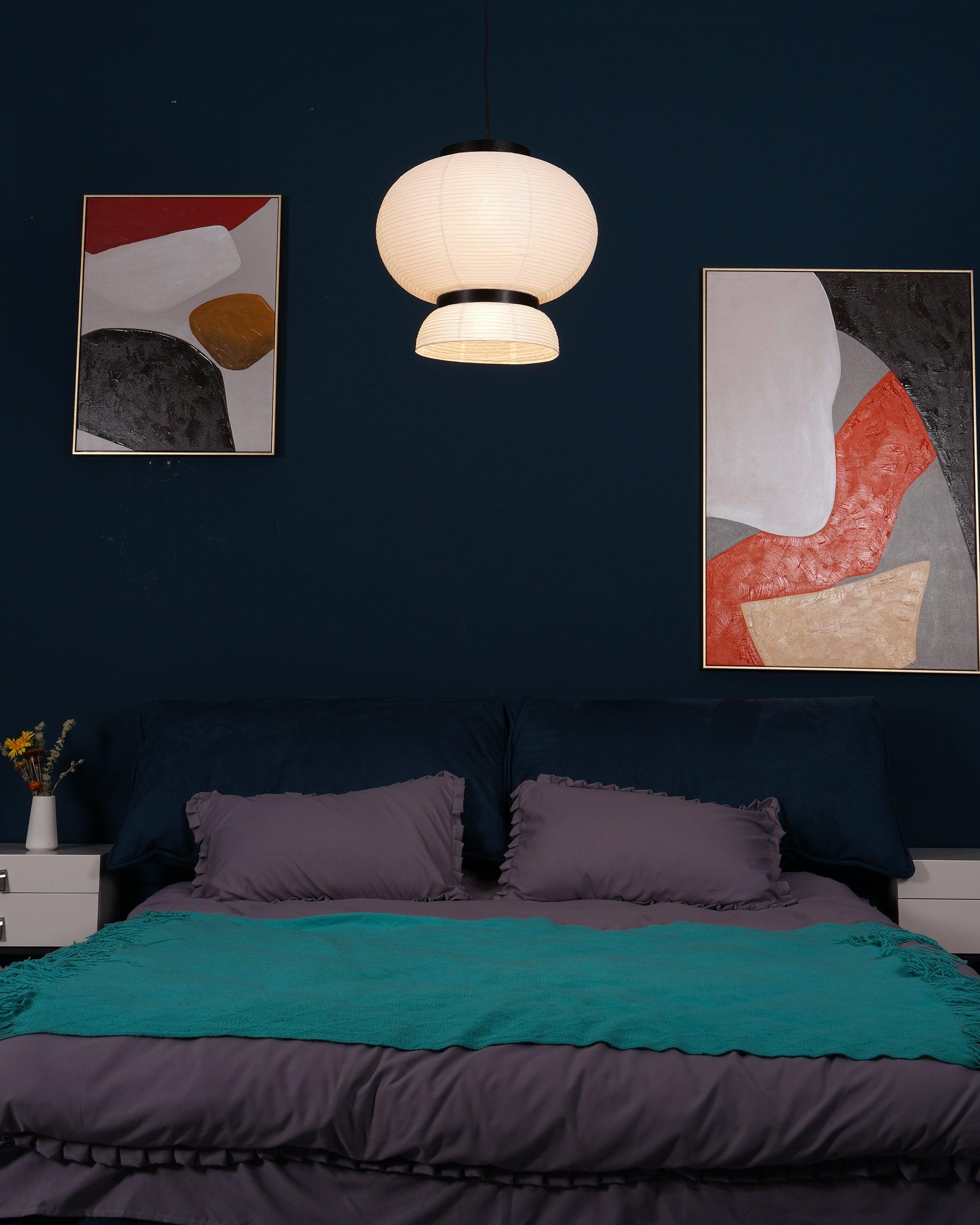 Quinvel Paper Scandinavian Pendant Lamp-Neutral Decor
