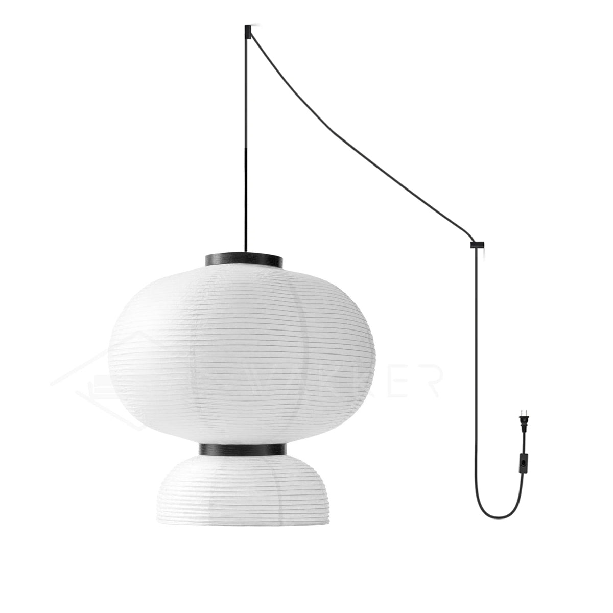 Nyzorora Modern Minimalist Swag Pendant Lamp-Neutral Decor