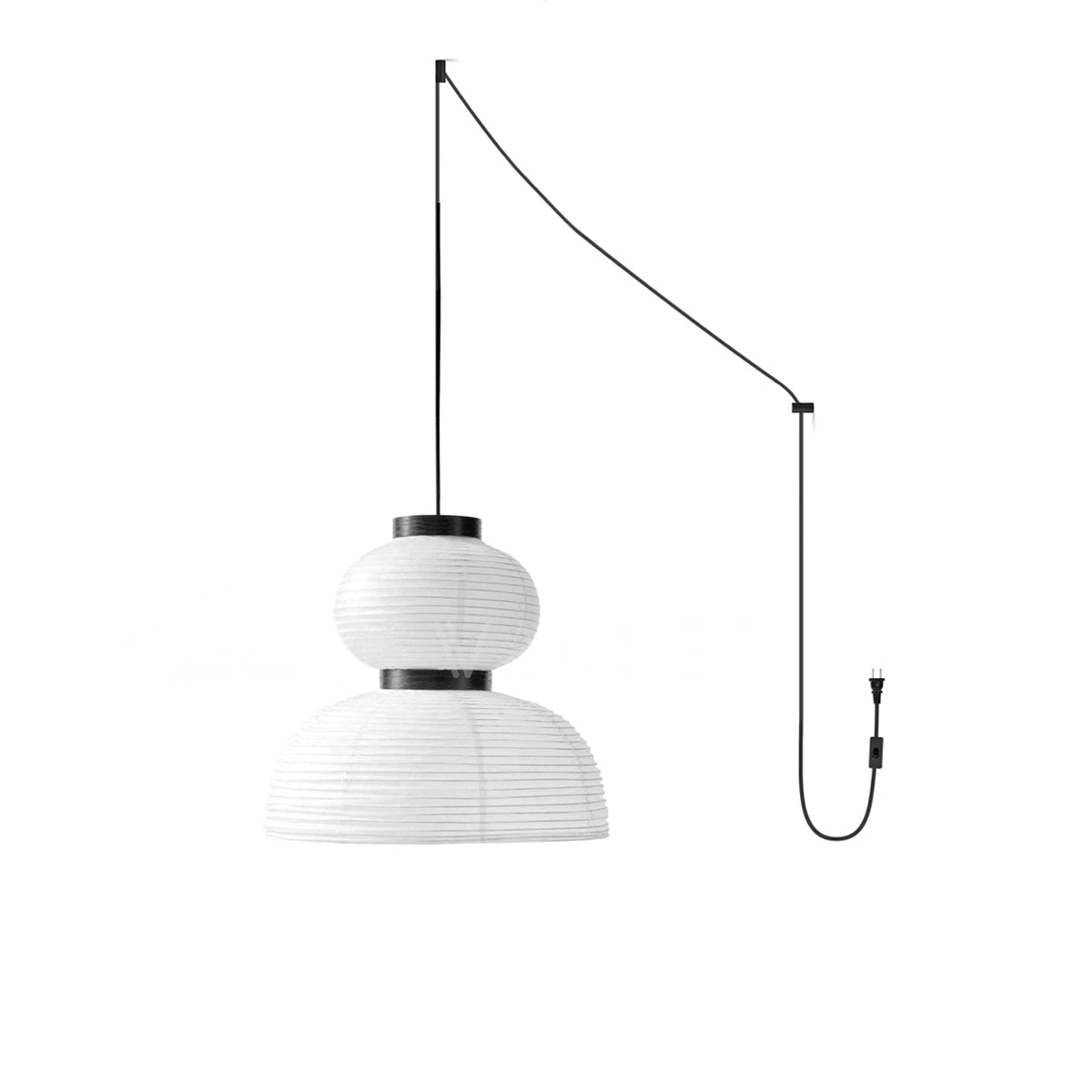 Nyzorora Modern Minimalist Swag Pendant Lamp-Neutral Decor