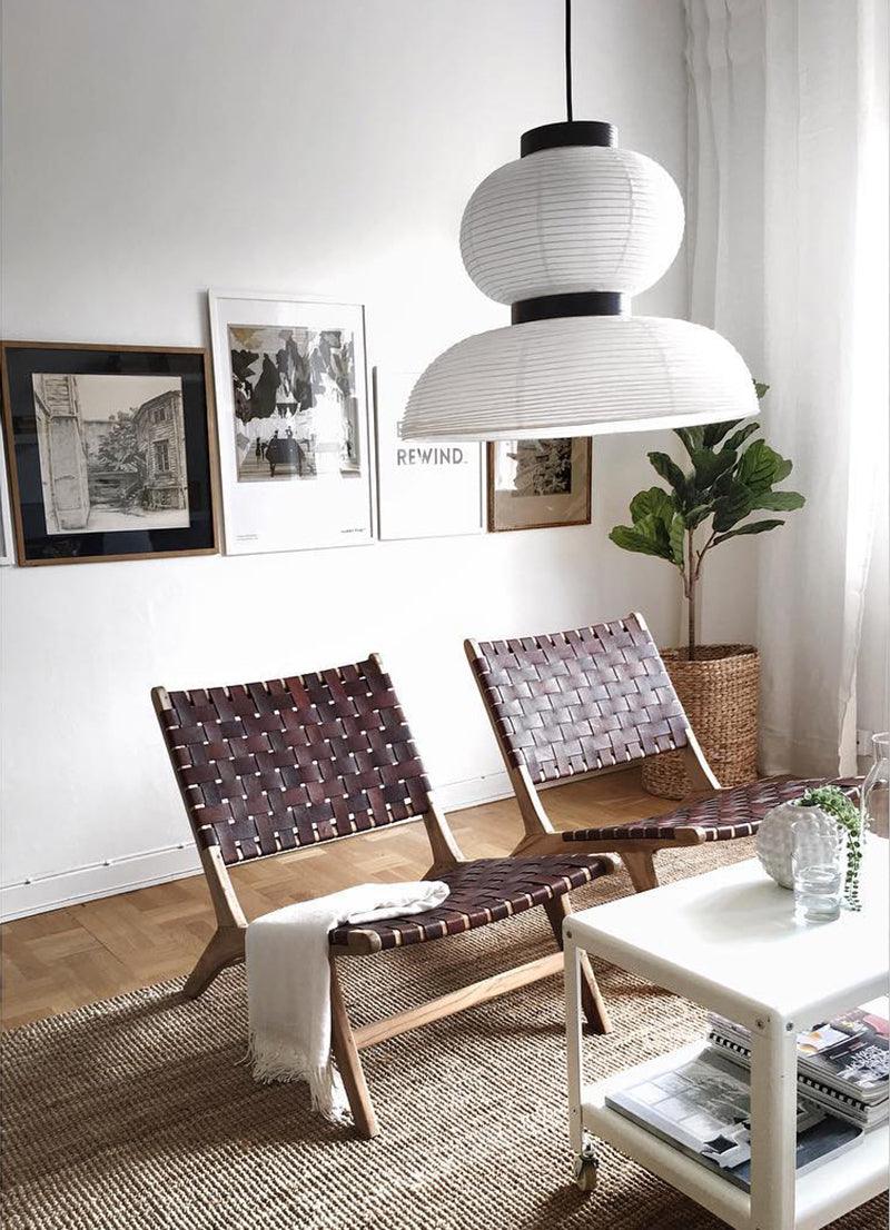 Nyzorora Modern Minimalist Swag Pendant Lamp-Neutral Decor