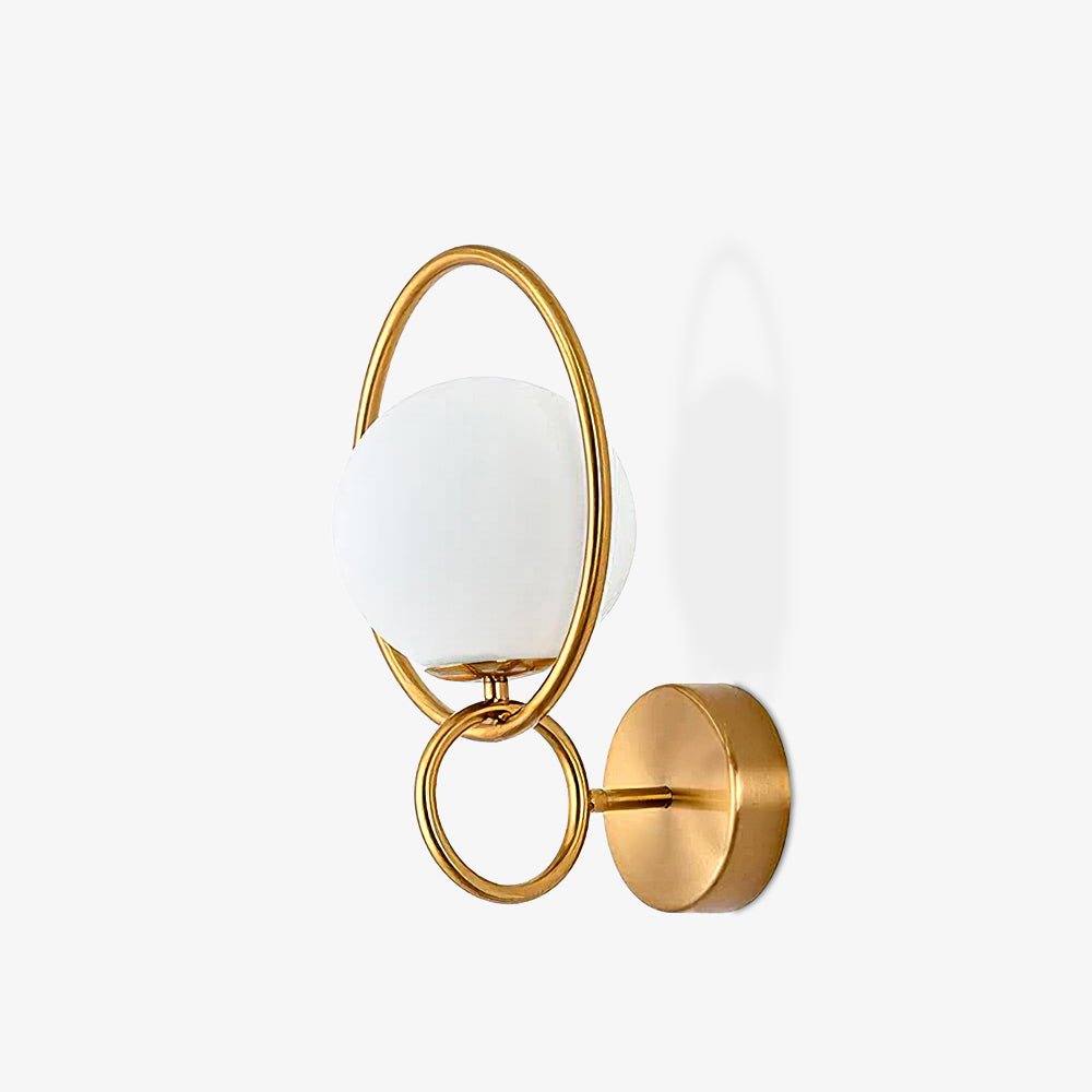 Zesilan Glass Wall Light-Neutral Decor