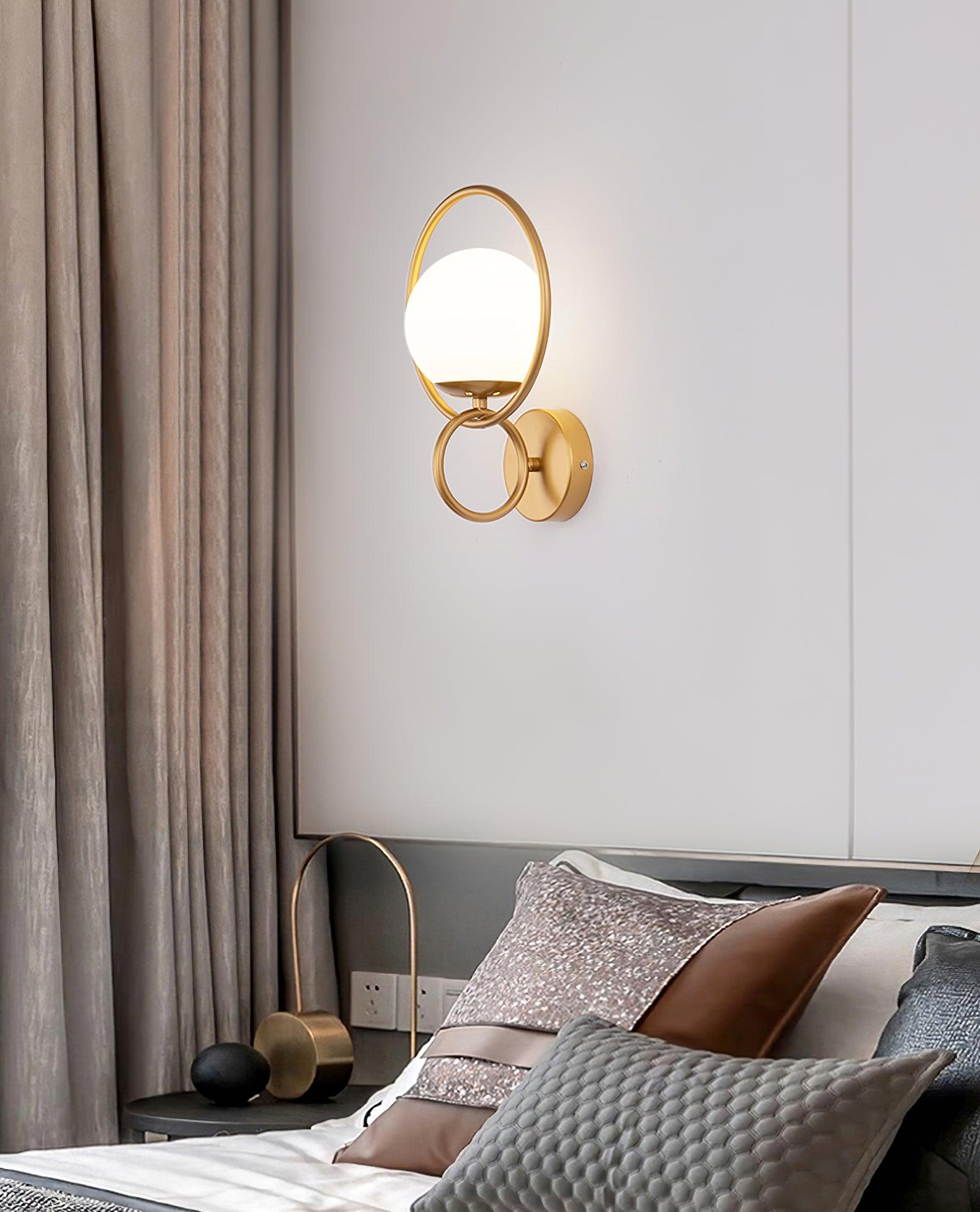 Zesilan Glass Wall Light-Neutral Decor
