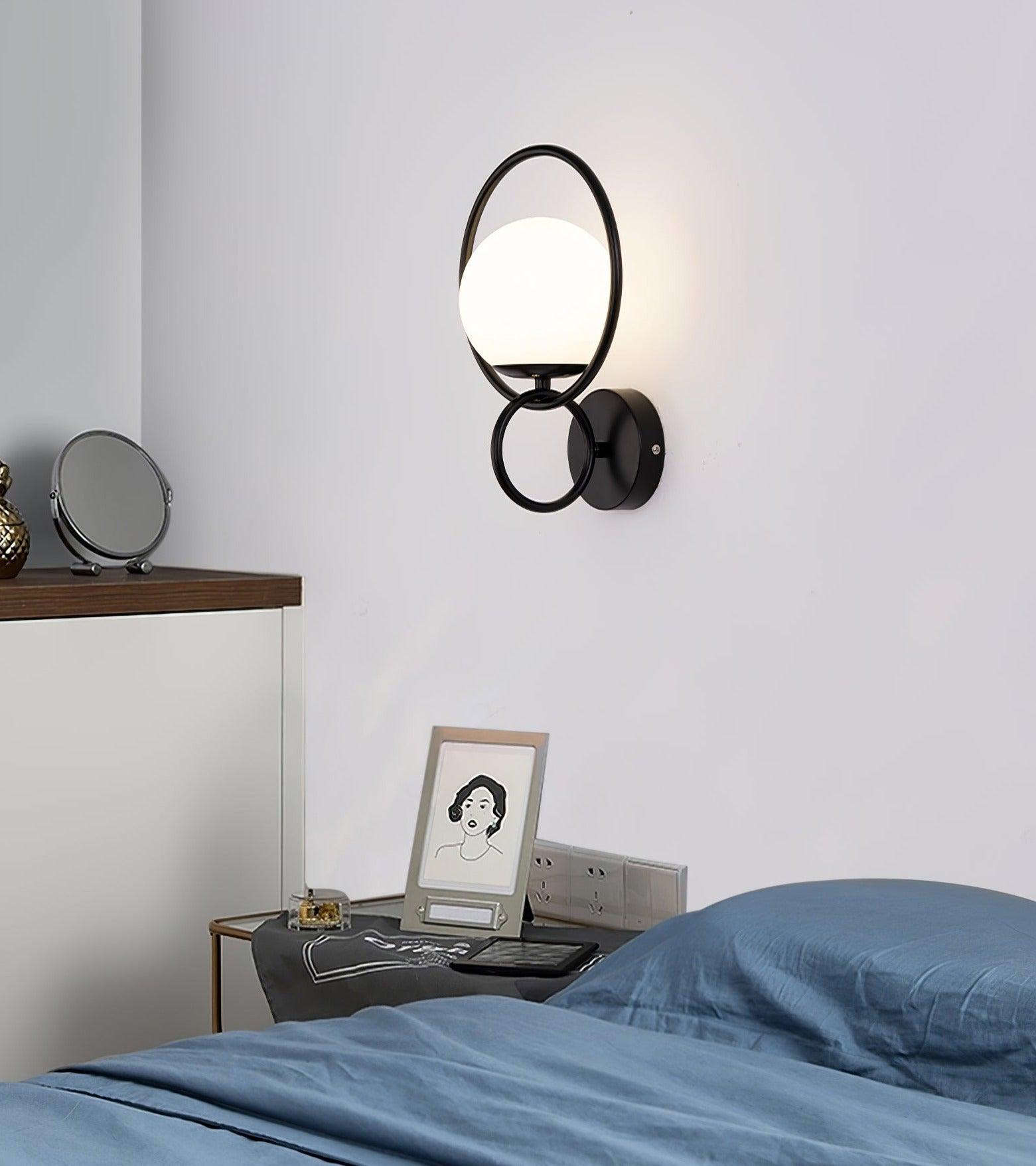 Zesilan Glass Wall Light-Neutral Decor