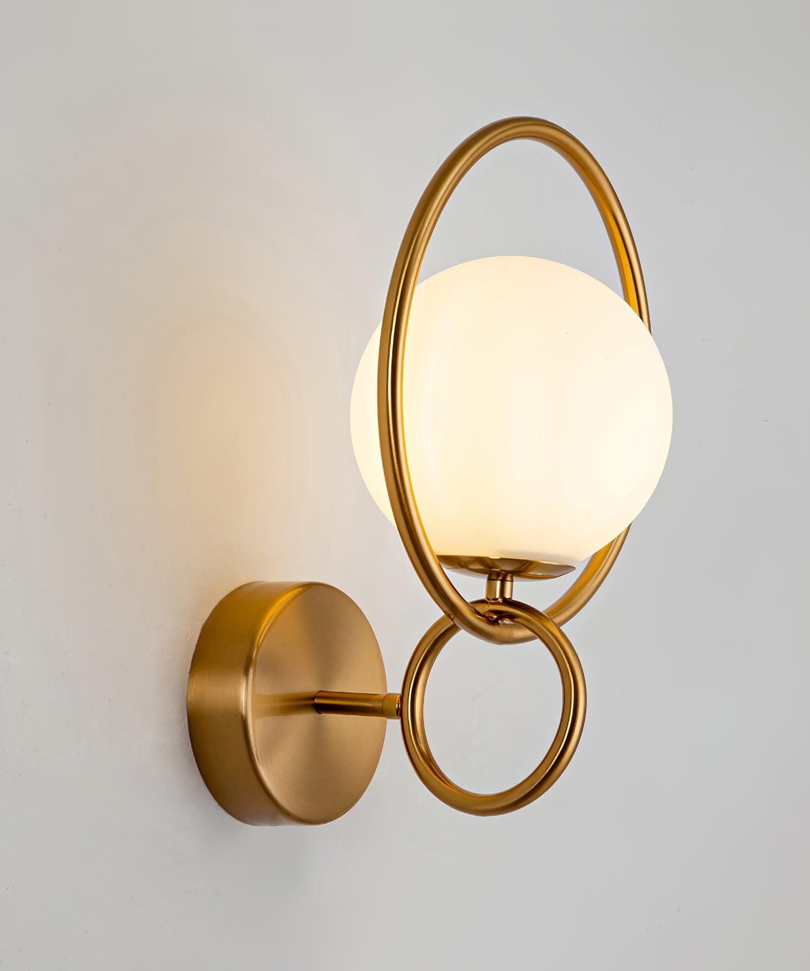 Zesilan Glass Wall Light-Neutral Decor