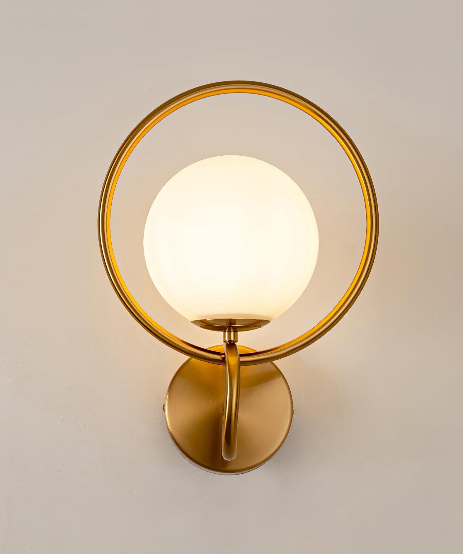 Zesilan Glass Wall Light-Neutral Decor