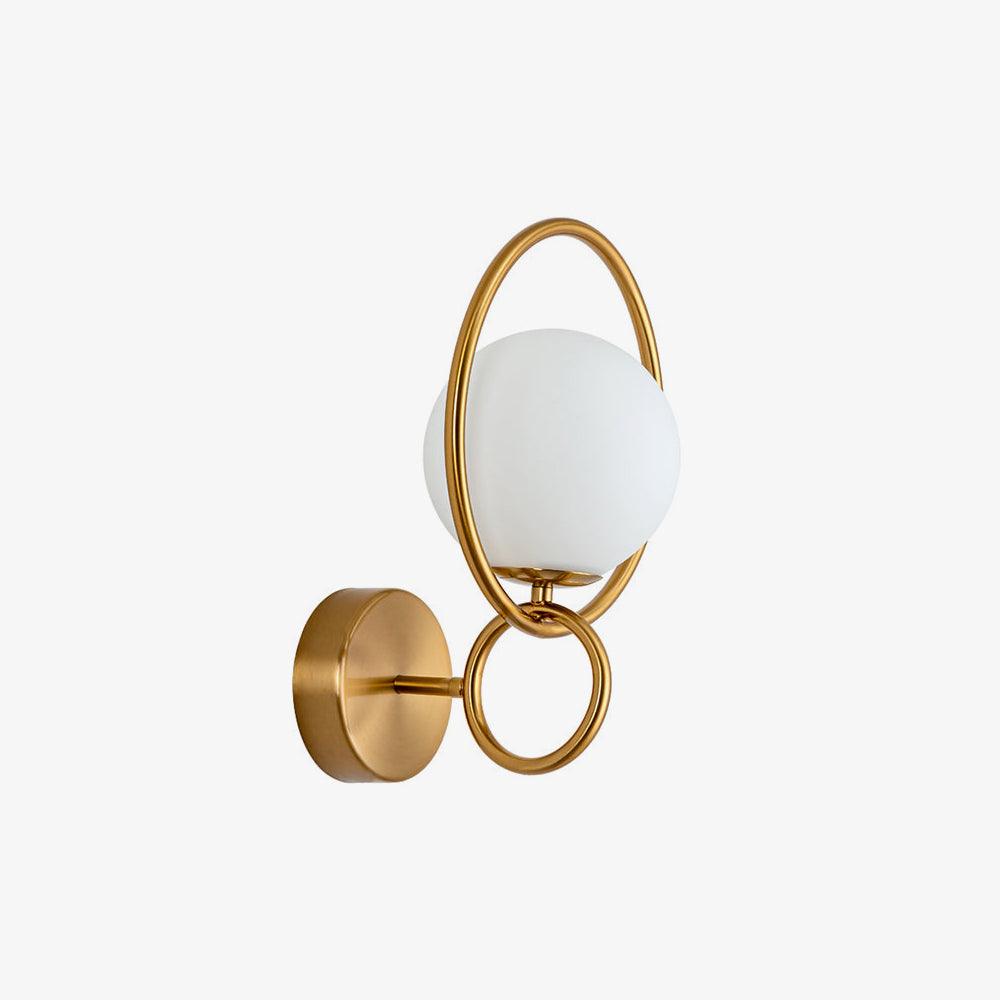 Zesilan Glass Wall Light-Neutral Decor