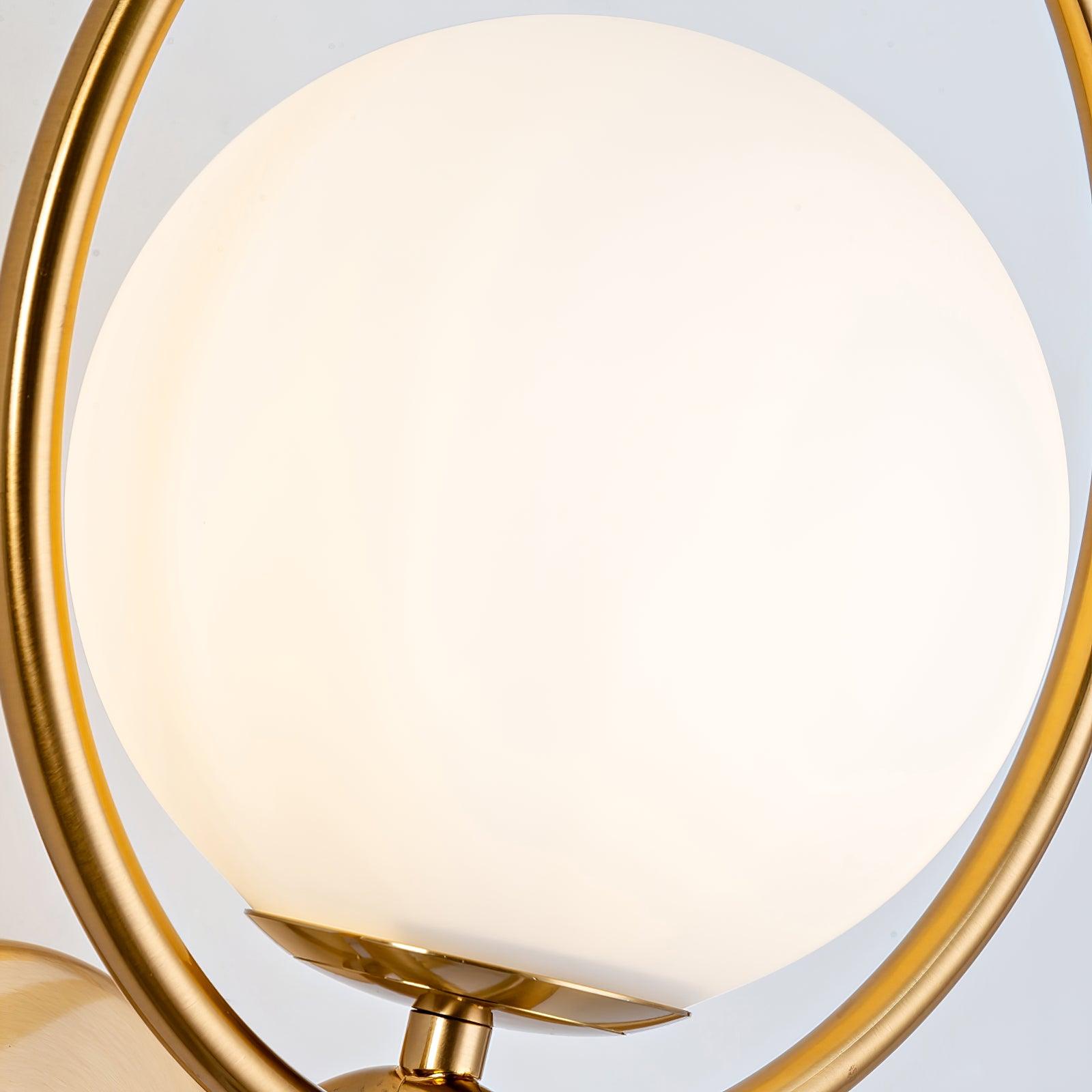 Zesilan Glass Wall Light-Neutral Decor