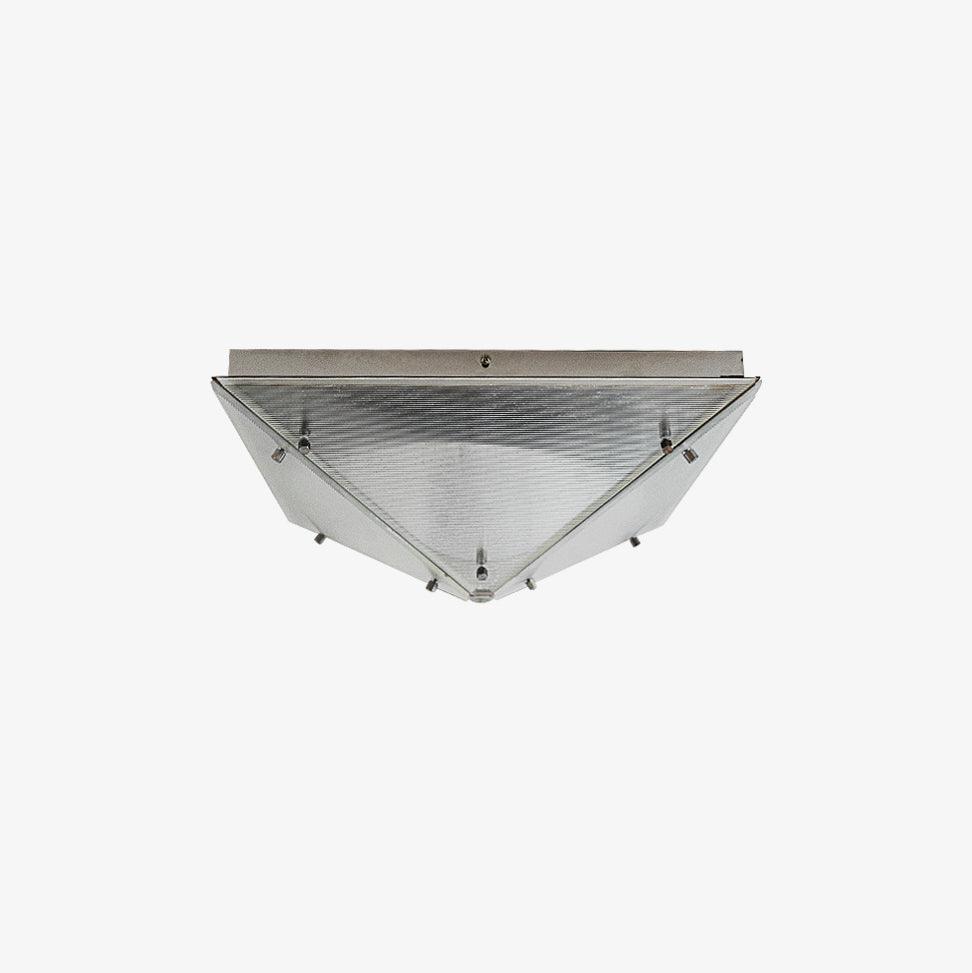 Facet Modern Glass Celing Lamp-Neutral Decor