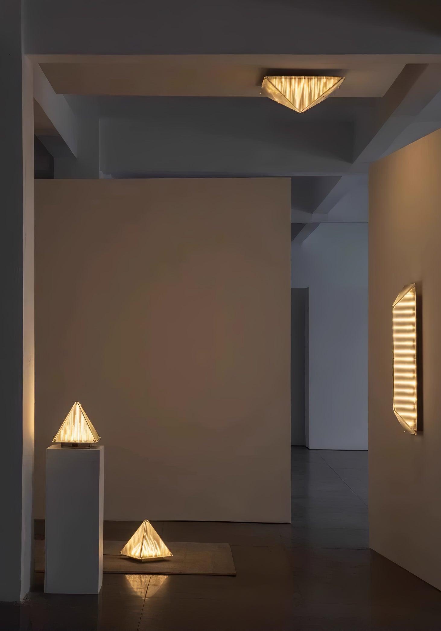 Facet Modern Glass Celing Lamp-Neutral Decor