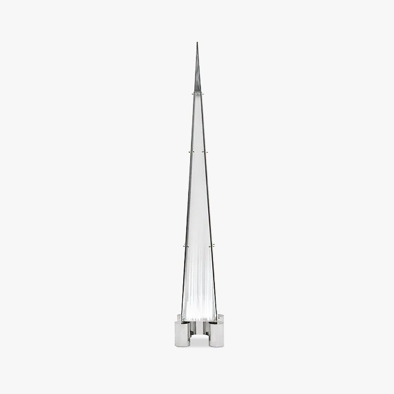 Riley Modern Glass Floor Lamp-Neutral Decor