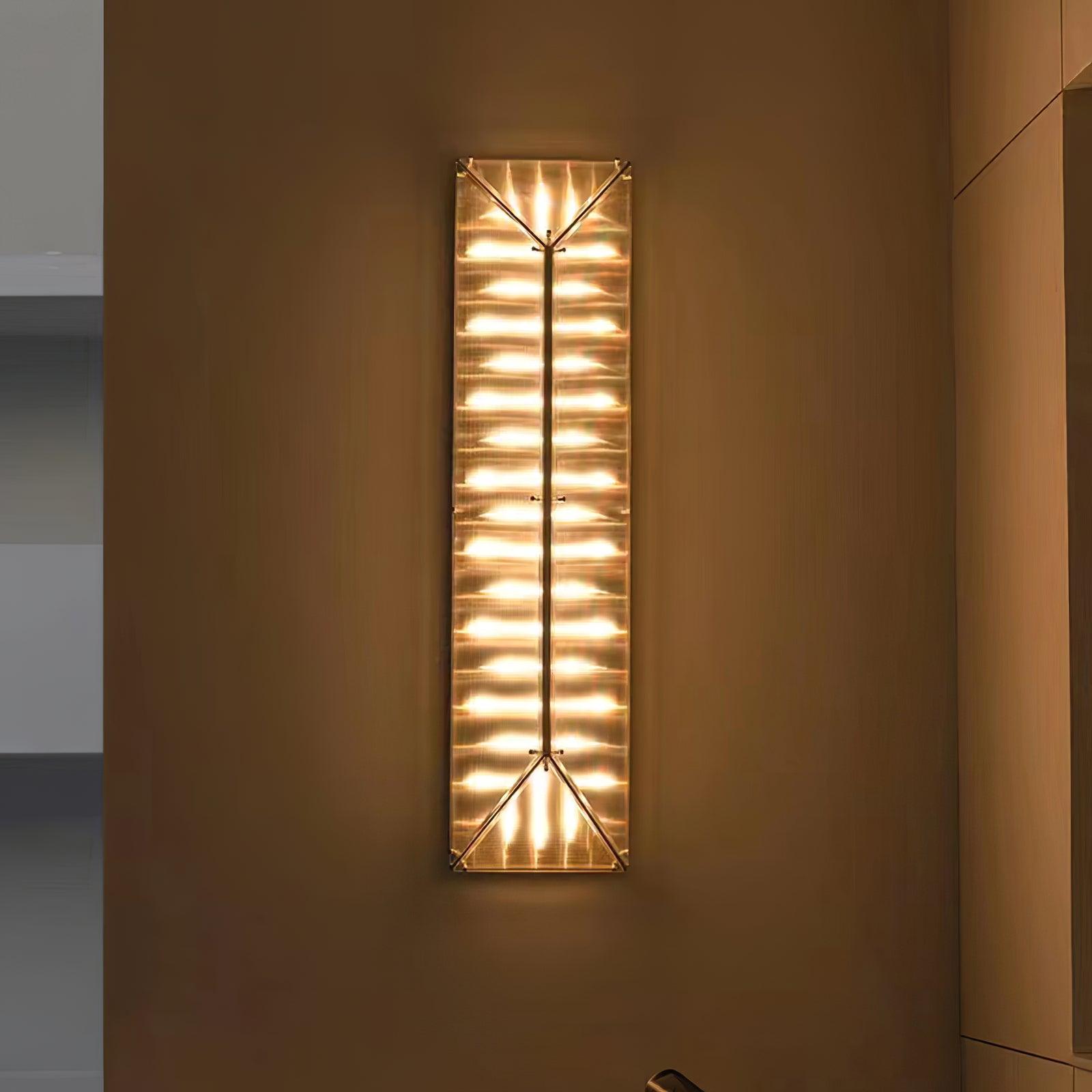 Prism Modern Glass Wall Lamp-Neutral Decor