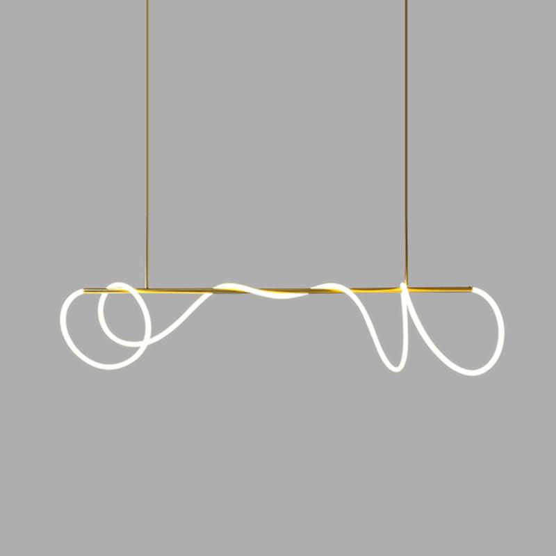Vocor Chandelier Flexible Silicone Curve Modern Elegant-Neutral Decor