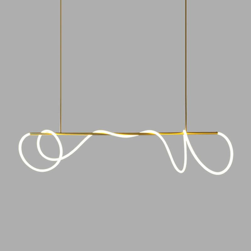 Vocor Chandelier Flexible Silicone Curve Modern Elegant-Neutral Decor