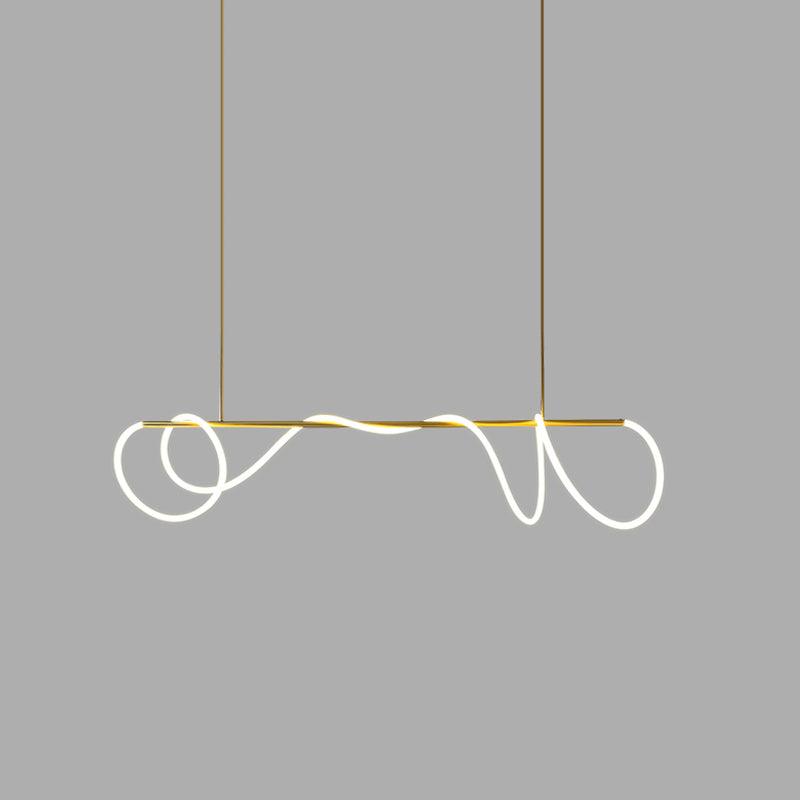 Vocor Chandelier Flexible Silicone Curve Modern Elegant-Neutral Decor
