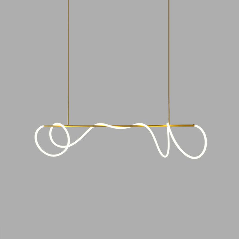 Vocor Chandelier Flexible Silicone Curve Modern Elegant-Neutral Decor