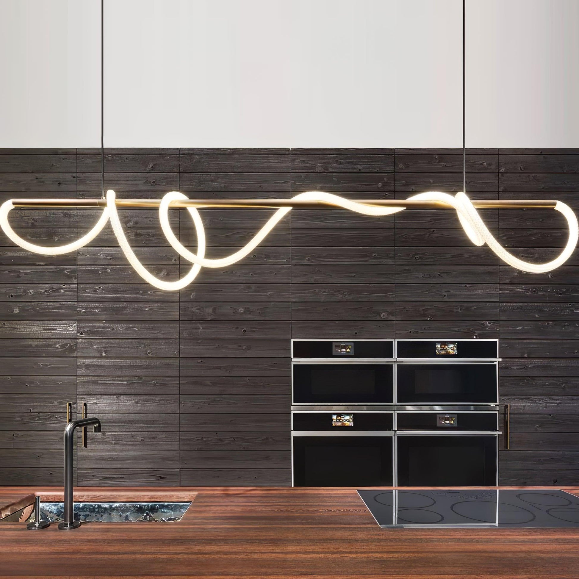 Vocor Chandelier Flexible Silicone Curve Modern Elegant-Neutral Decor