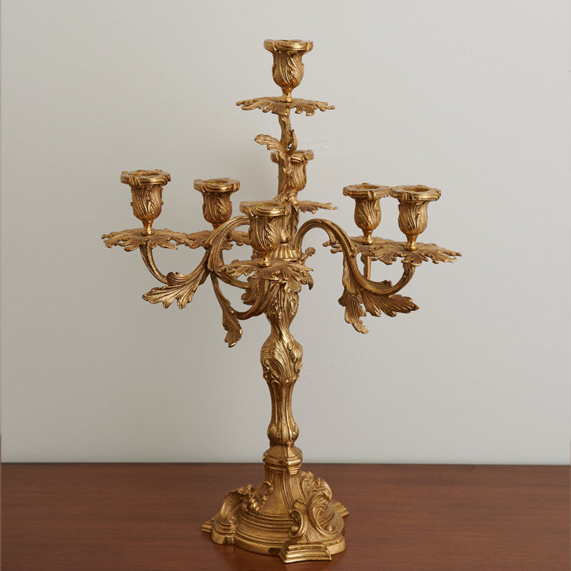 A detailed view showcasing the authentic brass craftsmanship.