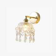 Baleno Postmodern Luxury French Tassel Crystal Wall Light-Neutral Decor