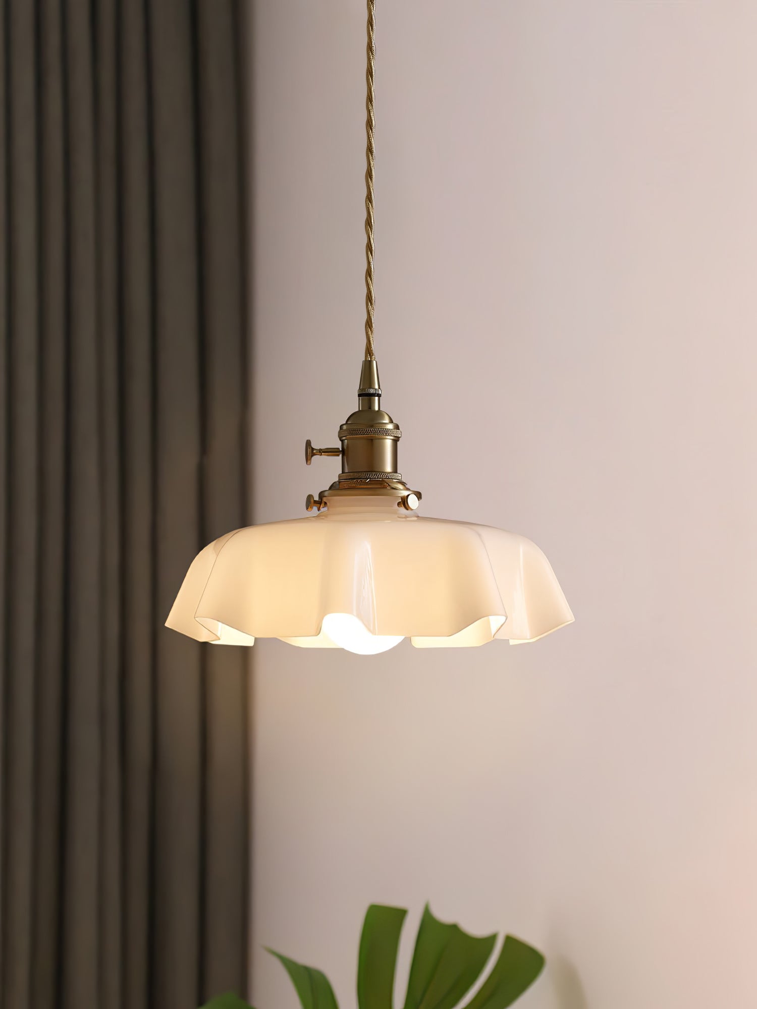 Lustra Pendant Light French Flower for Dining Room-Neutral Decor