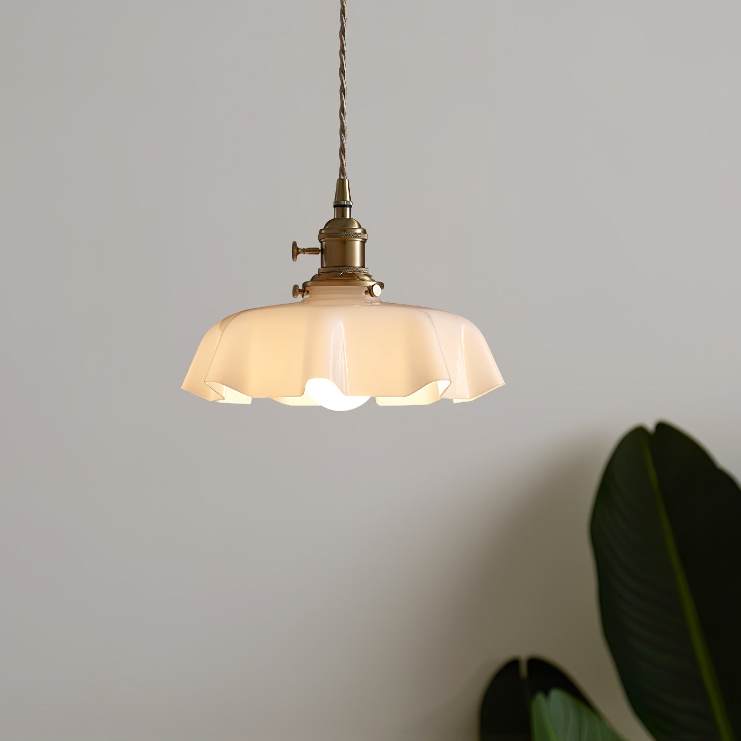 Lustra Pendant Light French Flower for Dining Room-Neutral Decor