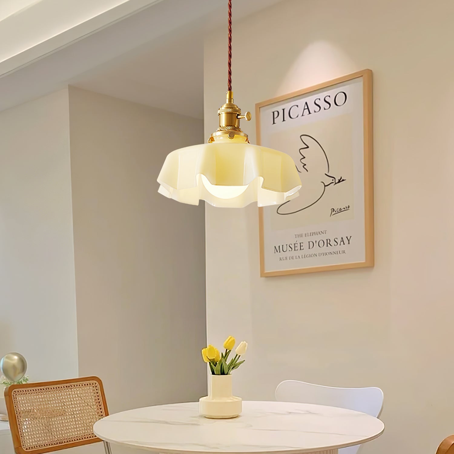 Blissom Industrial Pendant Light-Neutral Decor