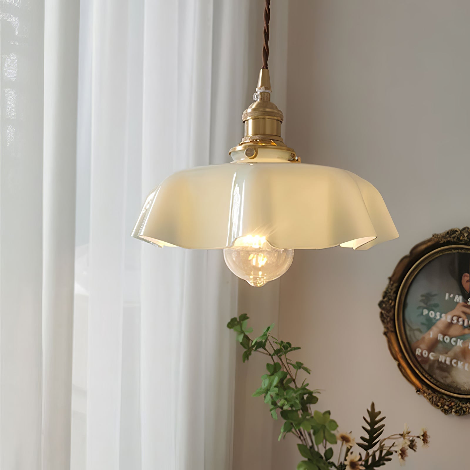 Blissom Industrial Pendant Light-Neutral Decor