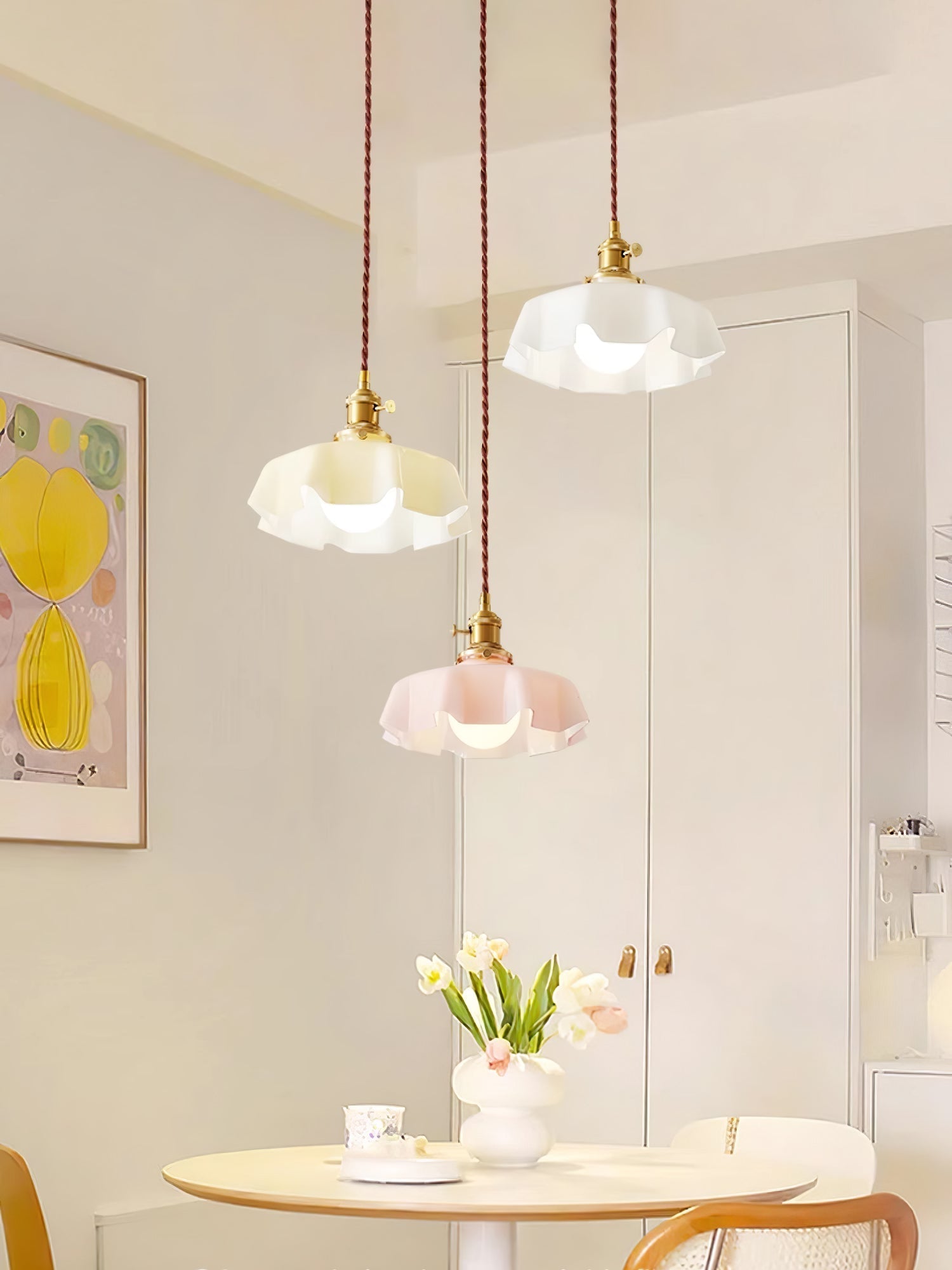 Blissom Industrial Pendant Light-Neutral Decor