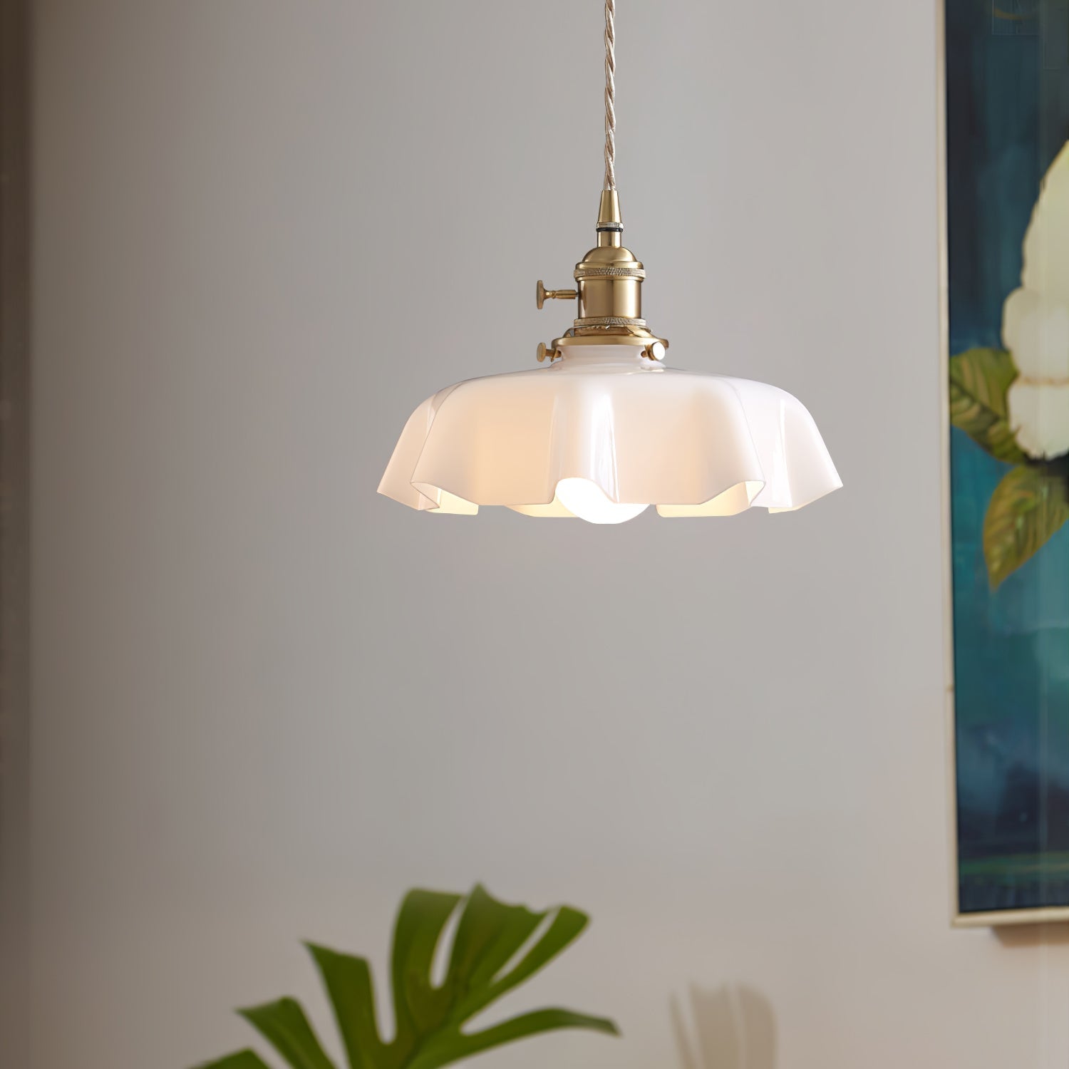Blissom Industrial Pendant Light-Neutral Decor