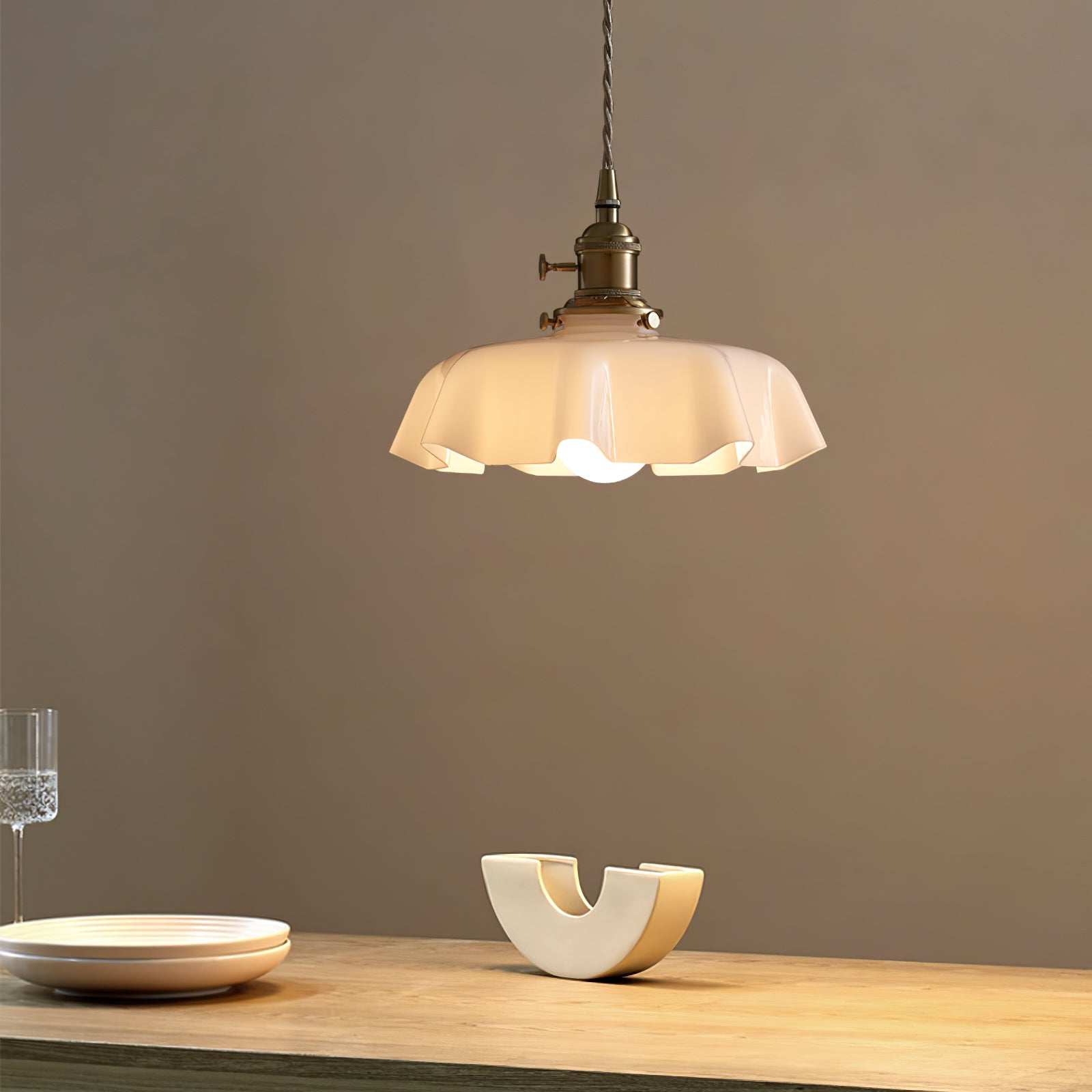 Blissom Industrial Pendant Light-Neutral Decor