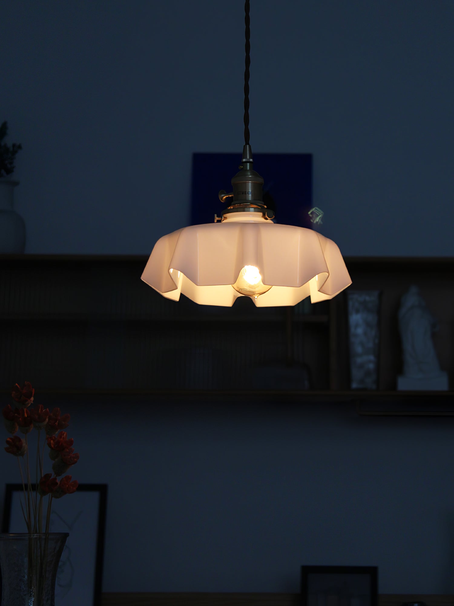 Blissom Industrial Pendant Light-Neutral Decor