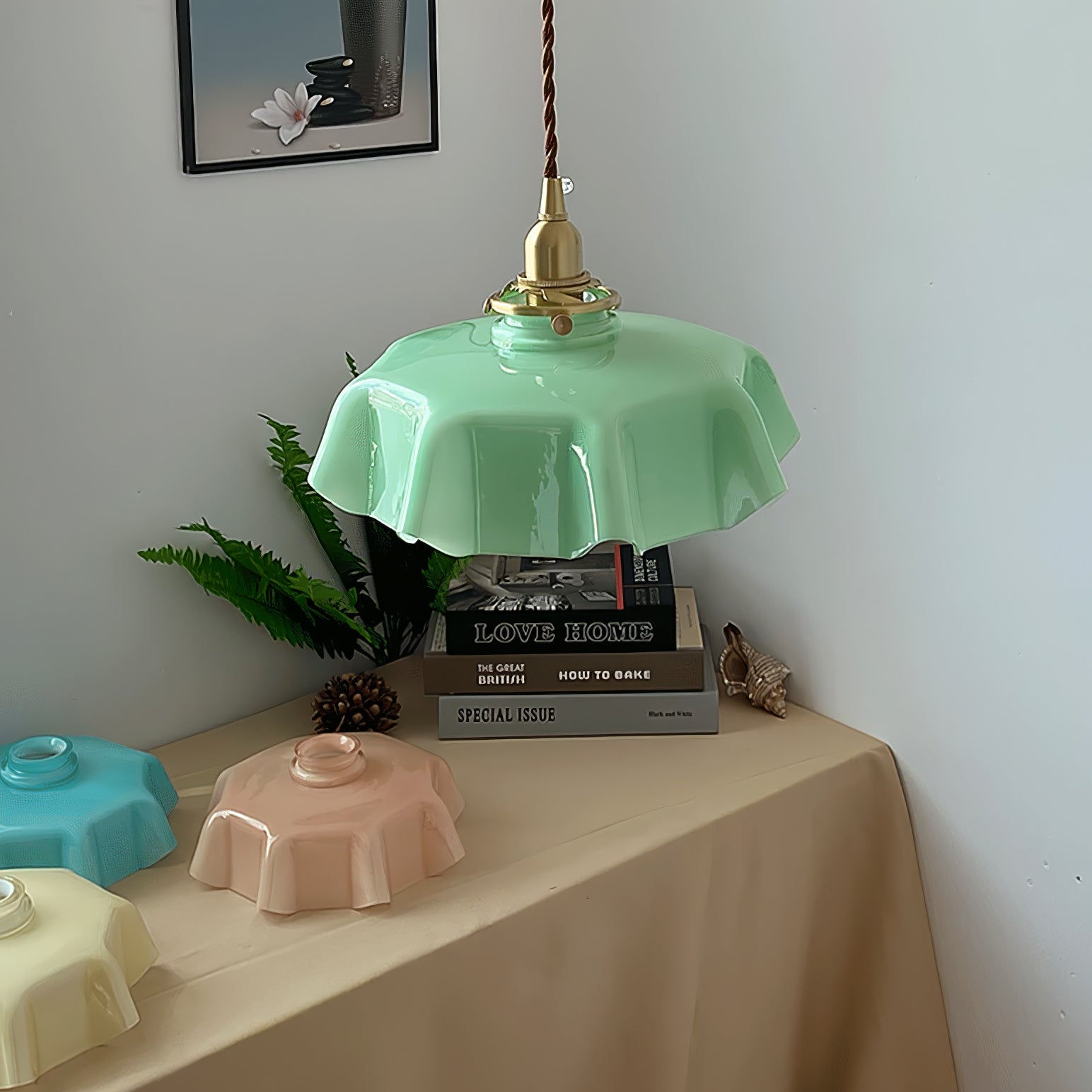 Blissom Industrial Pendant Light-Neutral Decor